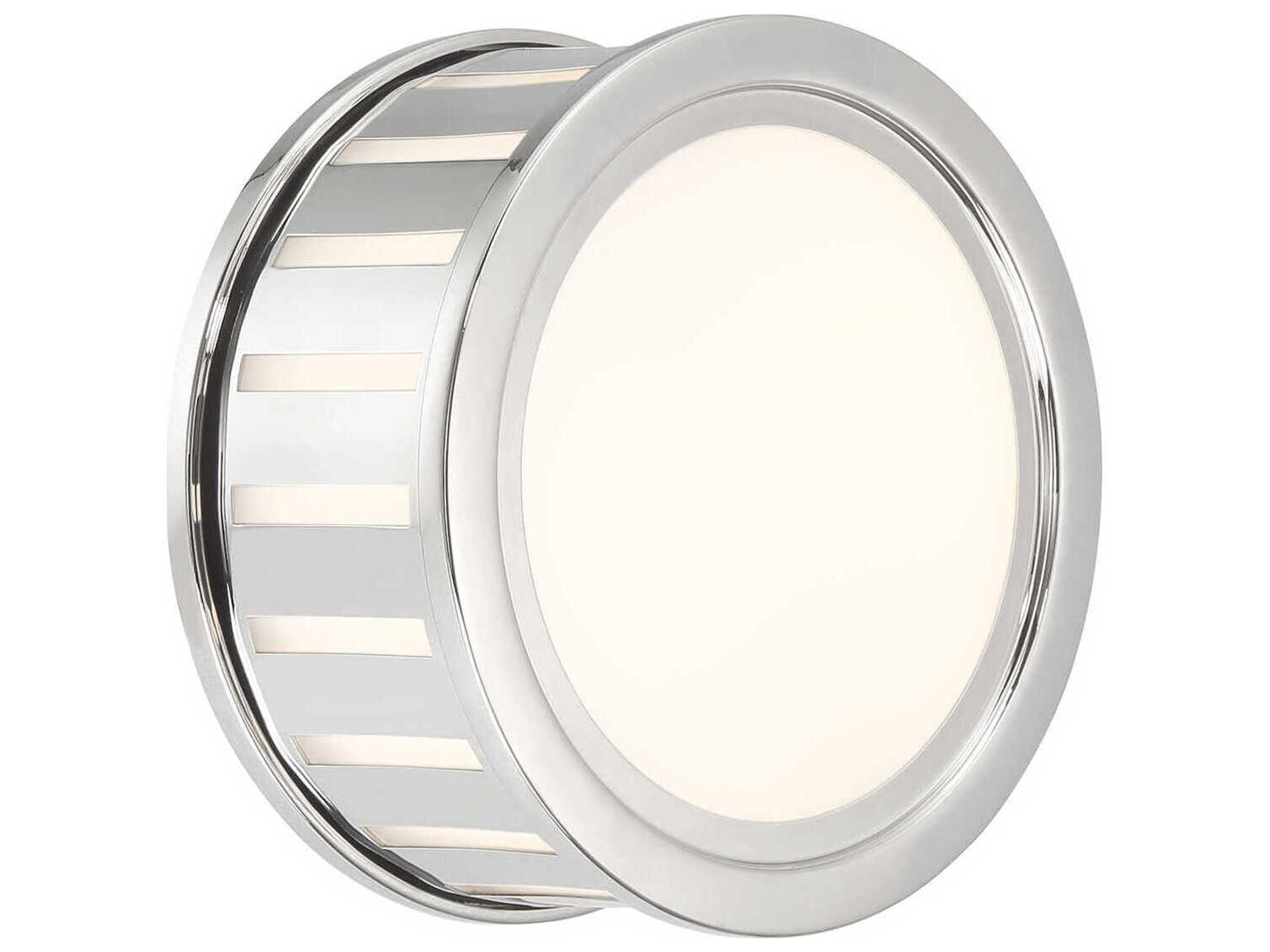 Kendal 2-Light Polished Nickel Wall Sconce