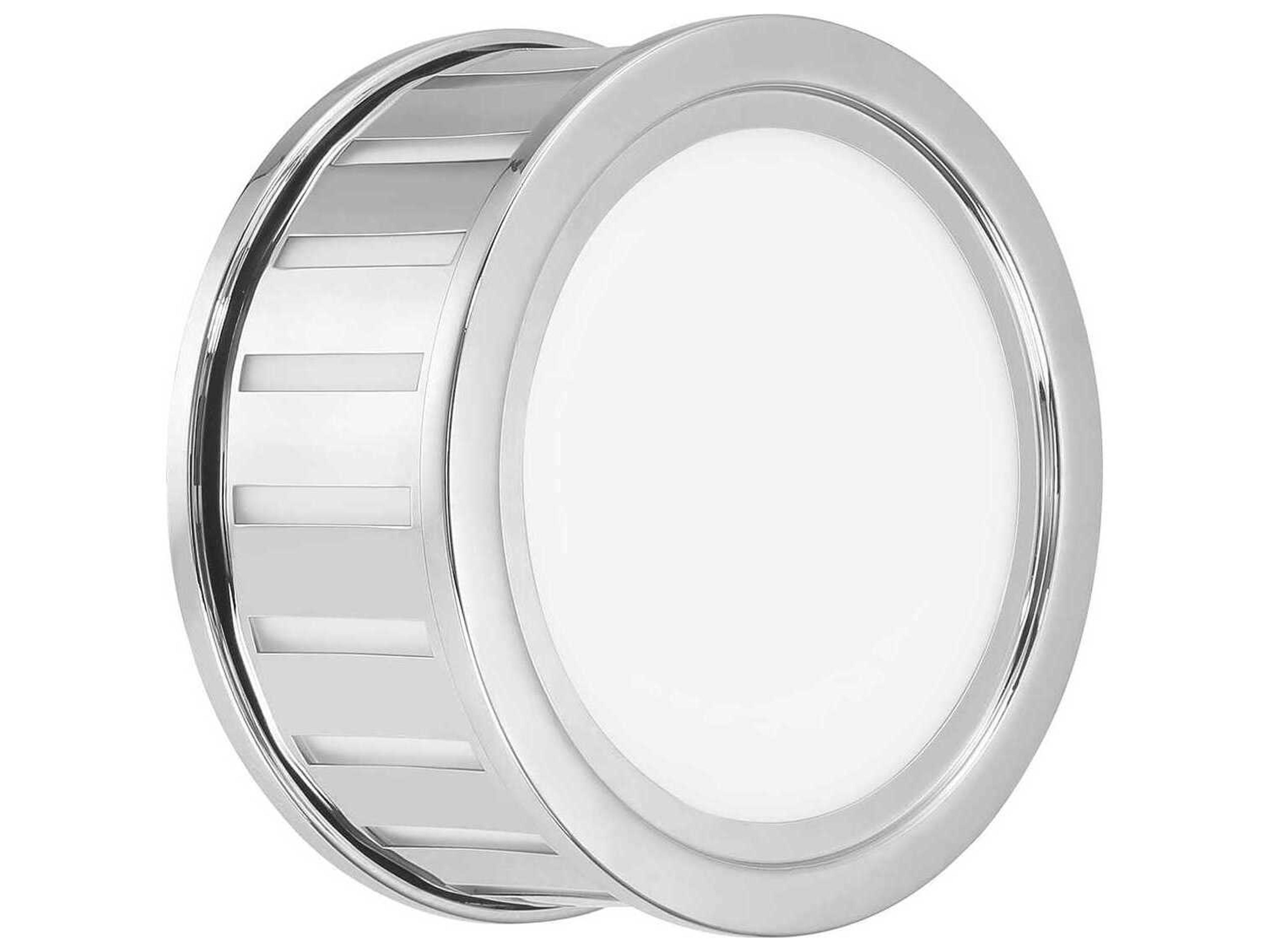 Crystorama Kendal 2-Light Polished Nickel Wall Sconce