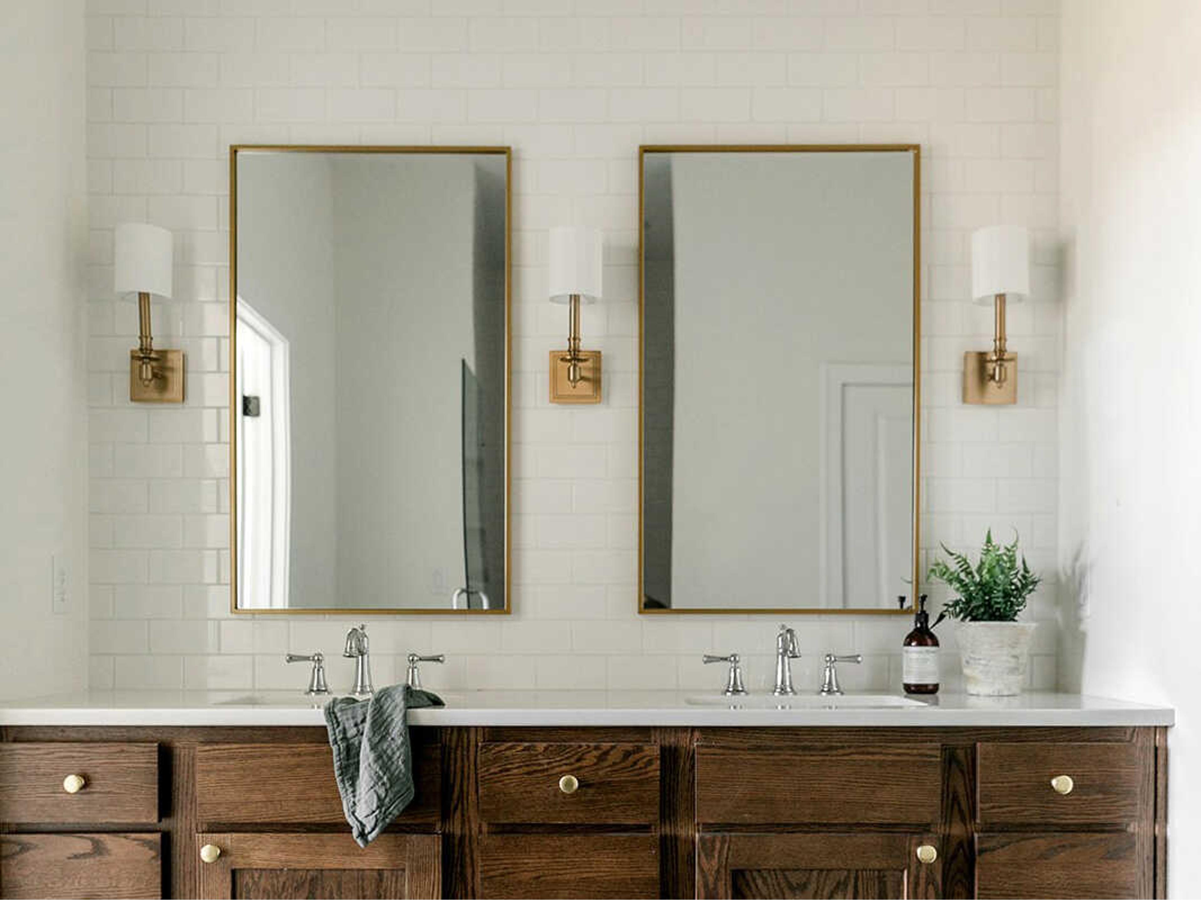 Crystorama Lloyd 1-Light Aged Brass White Wall Sconce