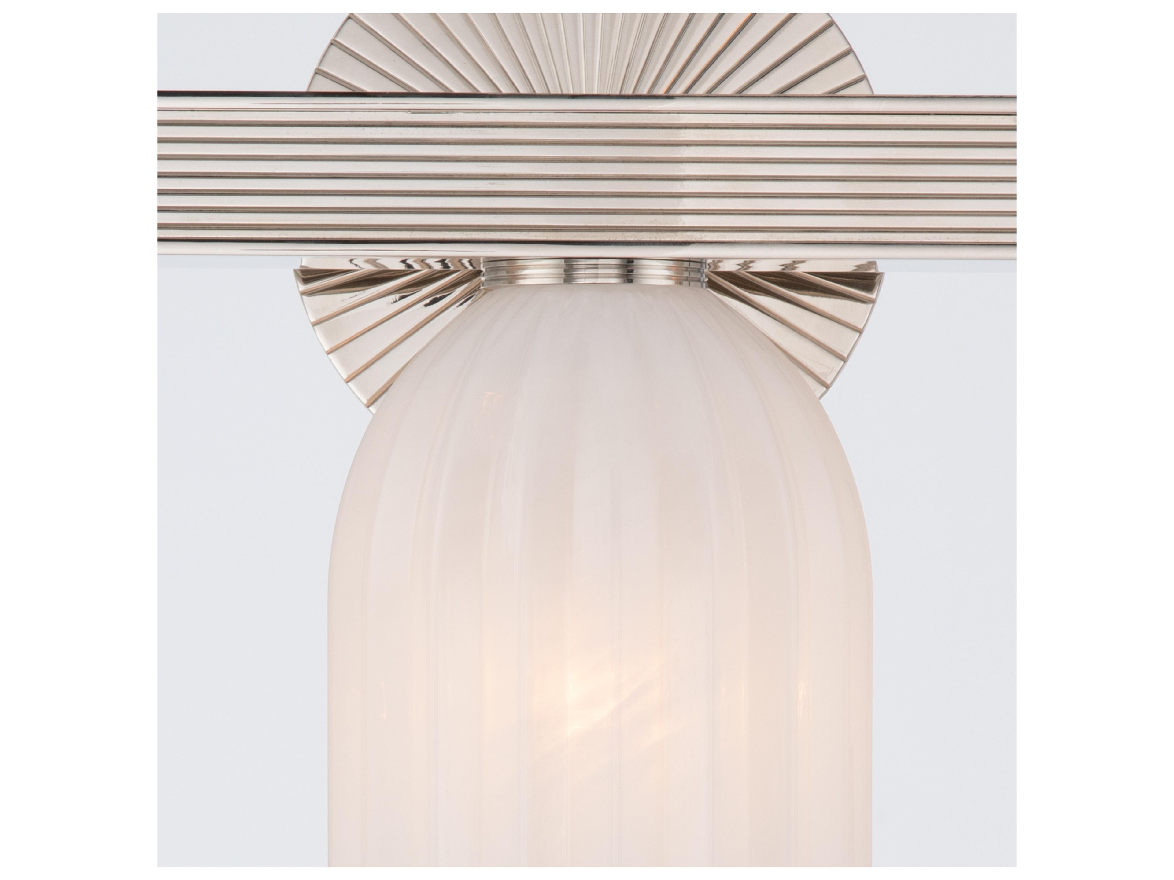 Crystorama Lotus 3-Light Silver Vanity Light