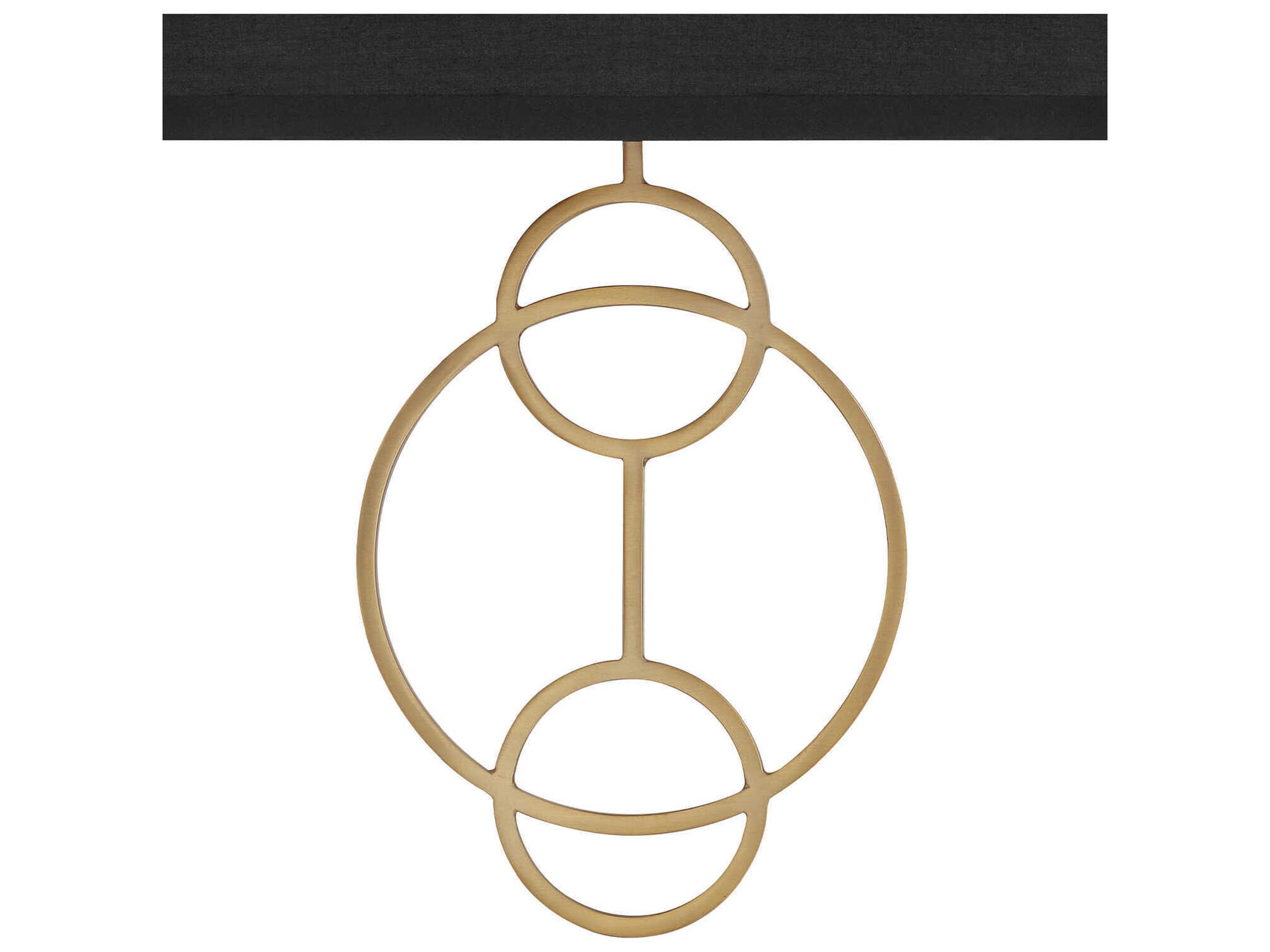 Crystorama Laurel 2-Light Vibrant Gold Black Wall Sconce