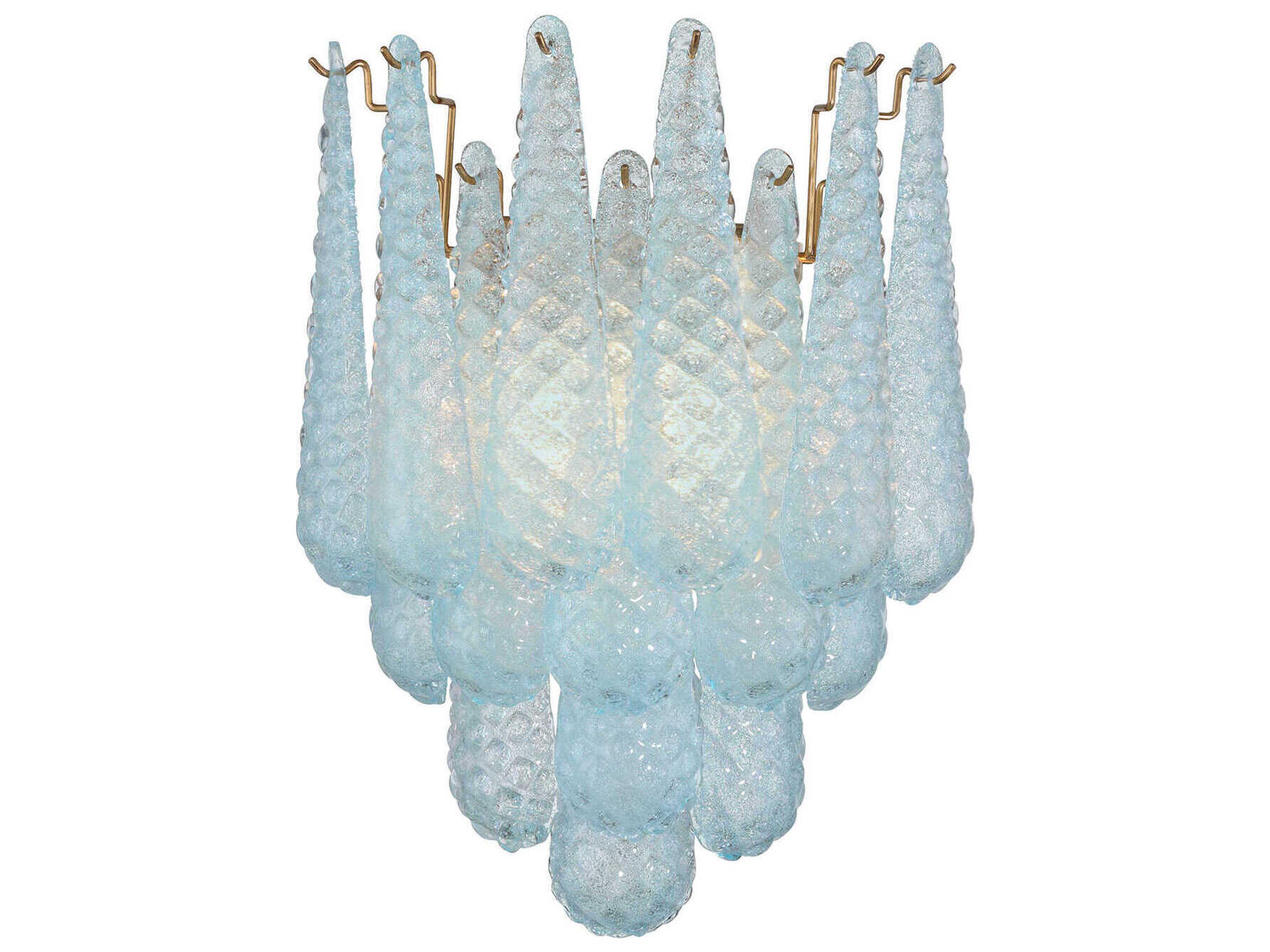 Ollie 2-Light Aged Brass Wall Sconce