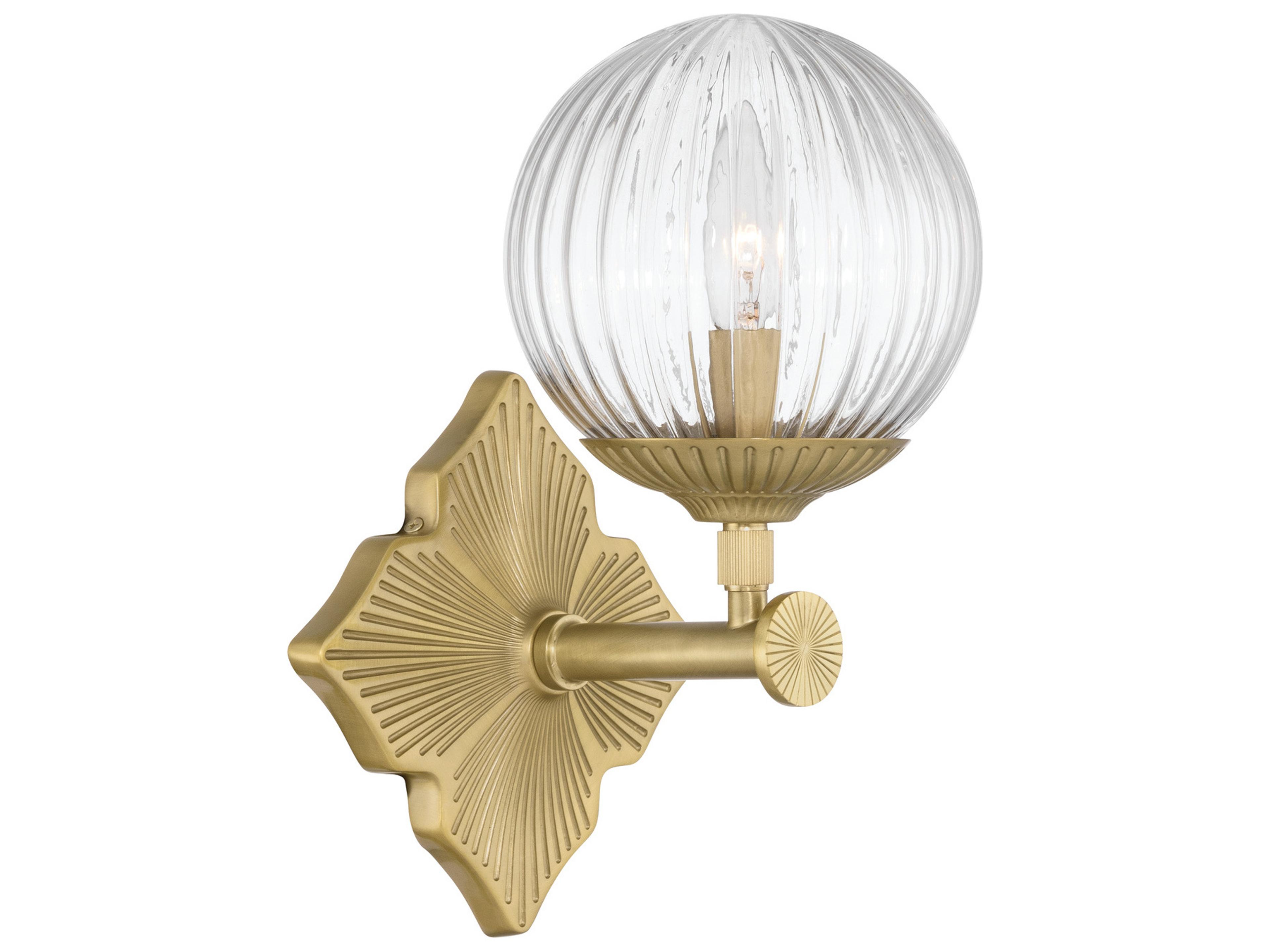 Orly 1-Light Gold Wall Sconce