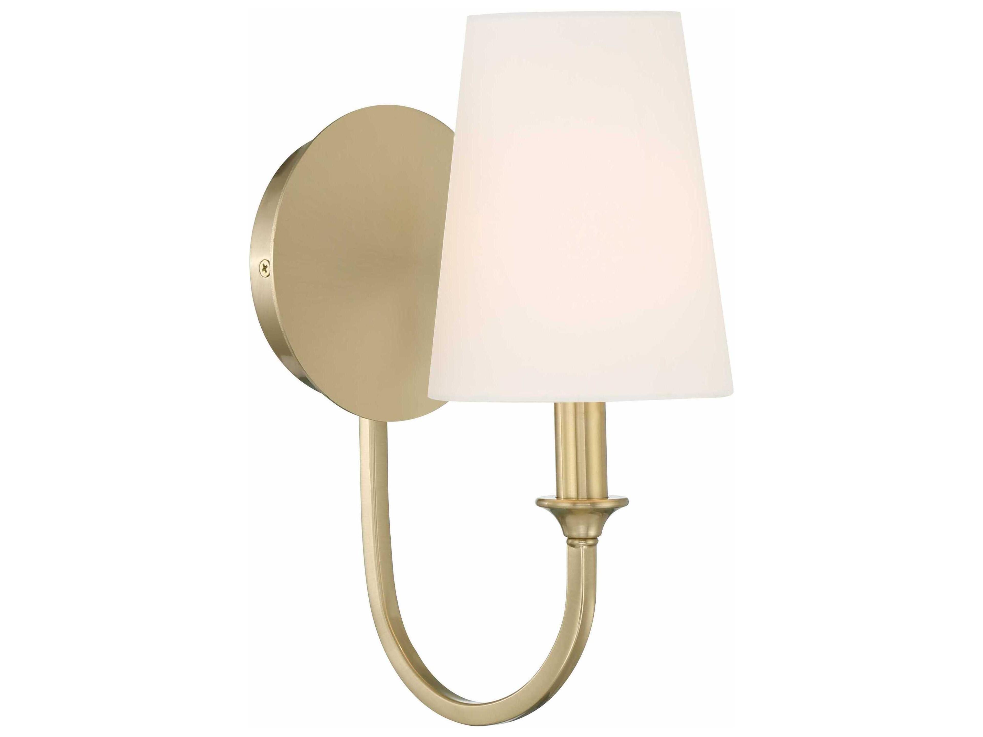 Payton 1-Light Vibrant Gold Wall Sconce