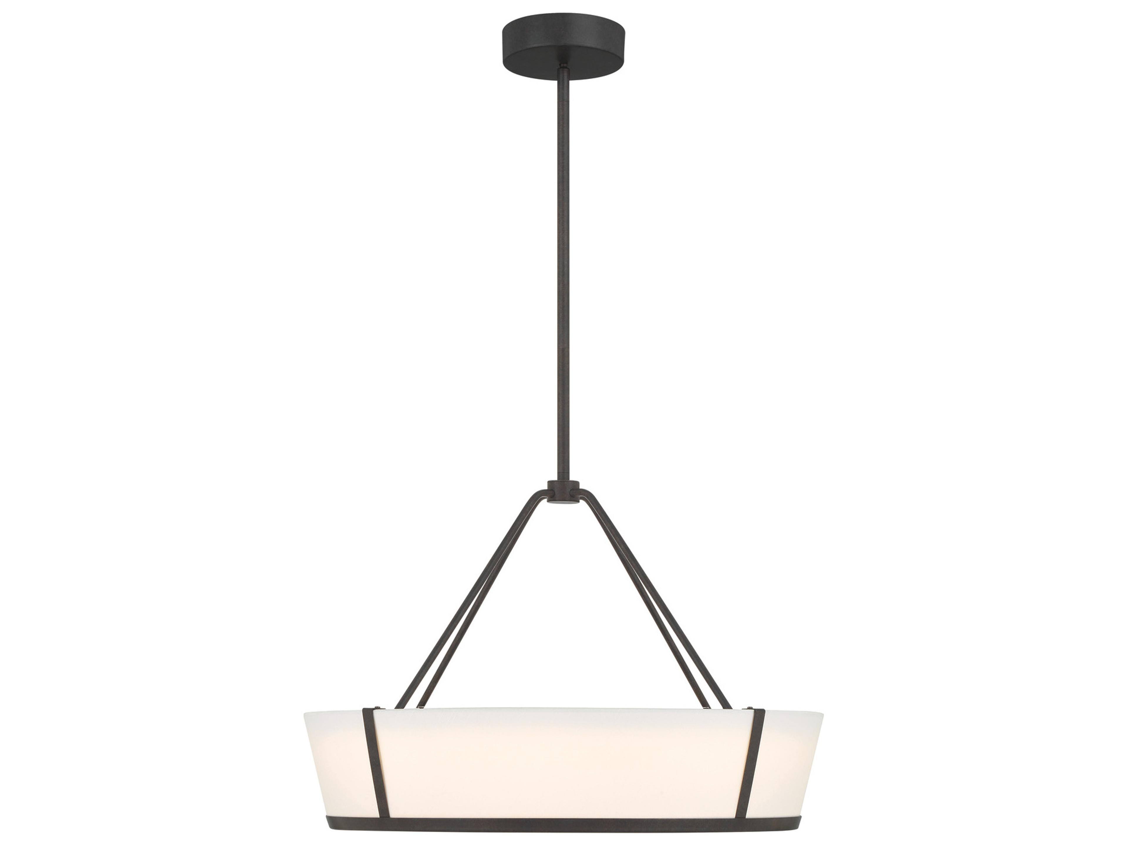 Crystorama Royce 1-Light Bronze Pendant