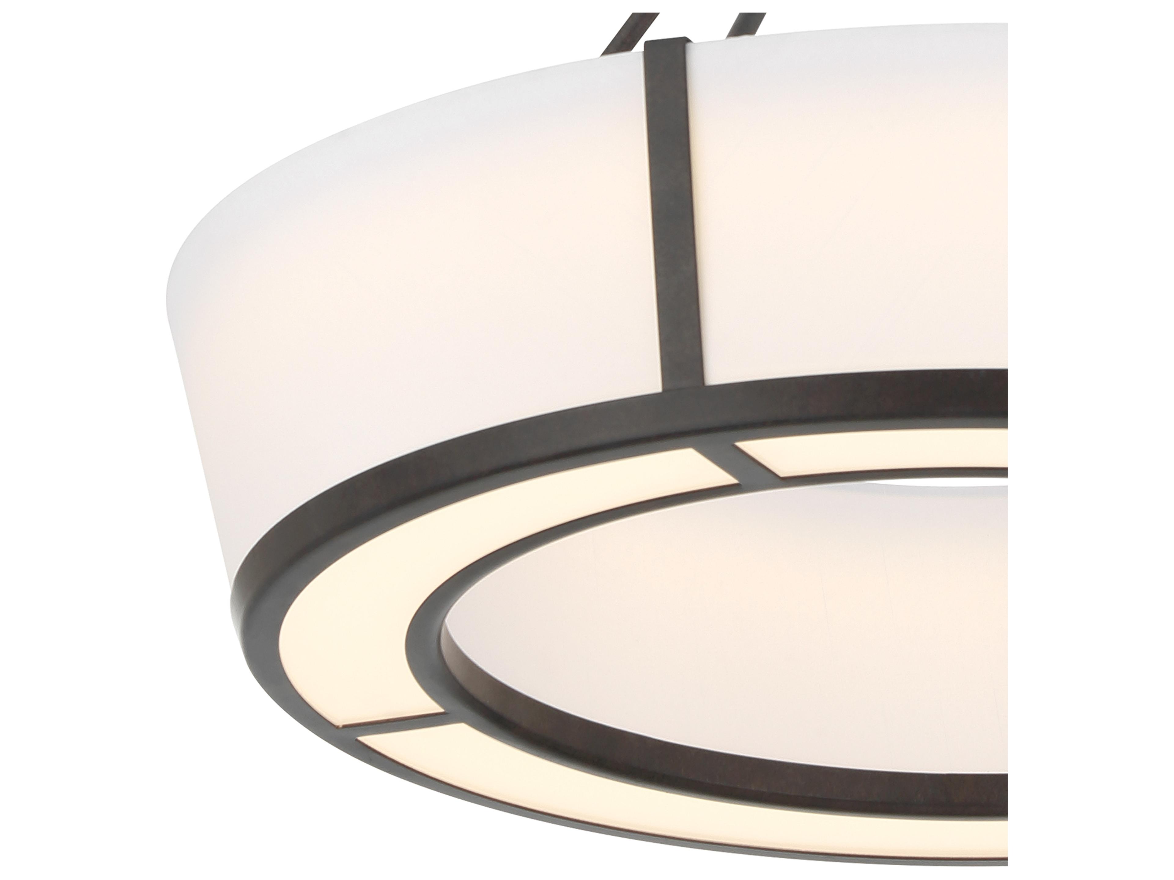 Crystorama Royce 1-Light Bronze Pendant