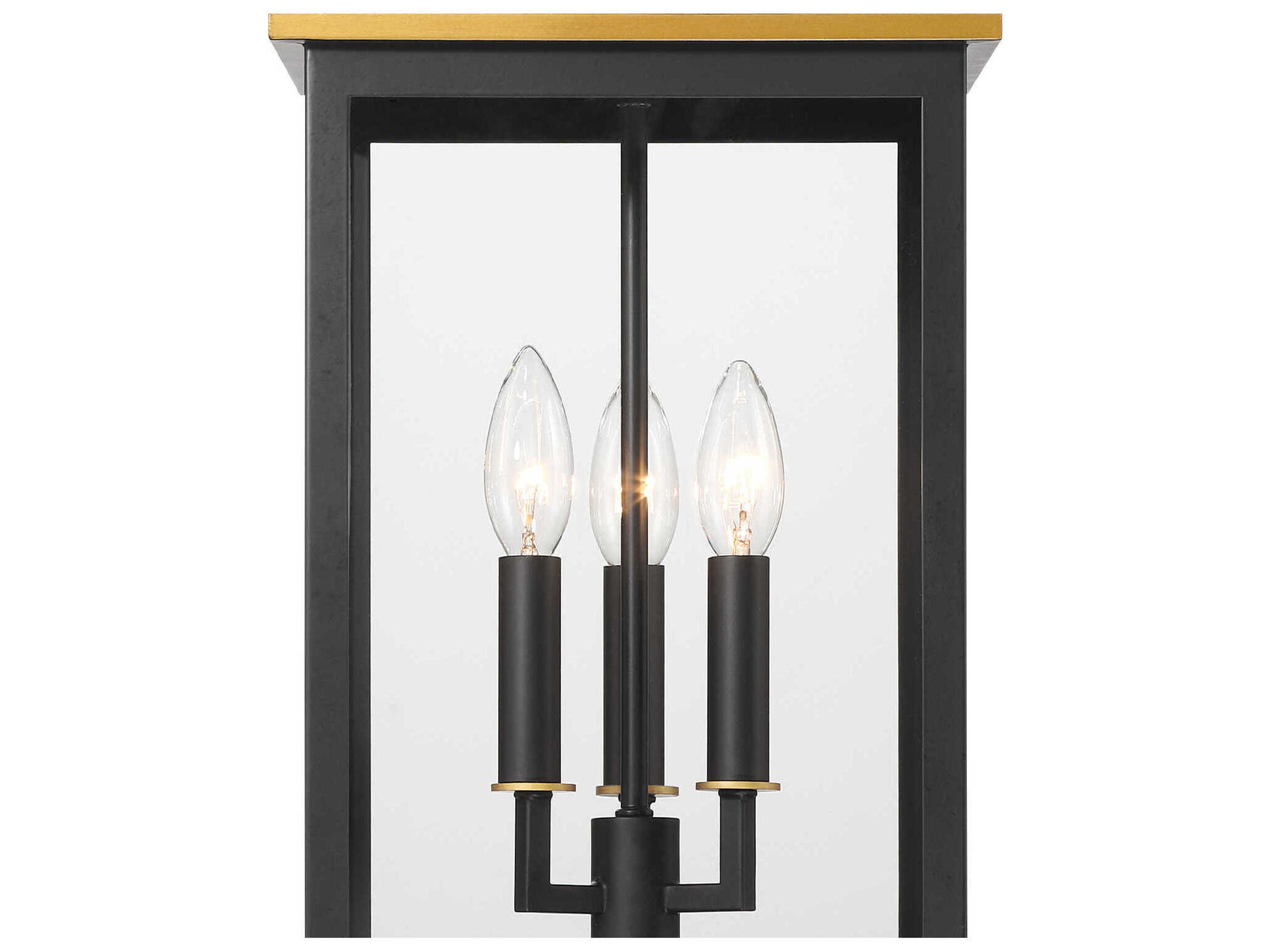 Crystorama Simpson 3-Light Outdoor Hanging Light