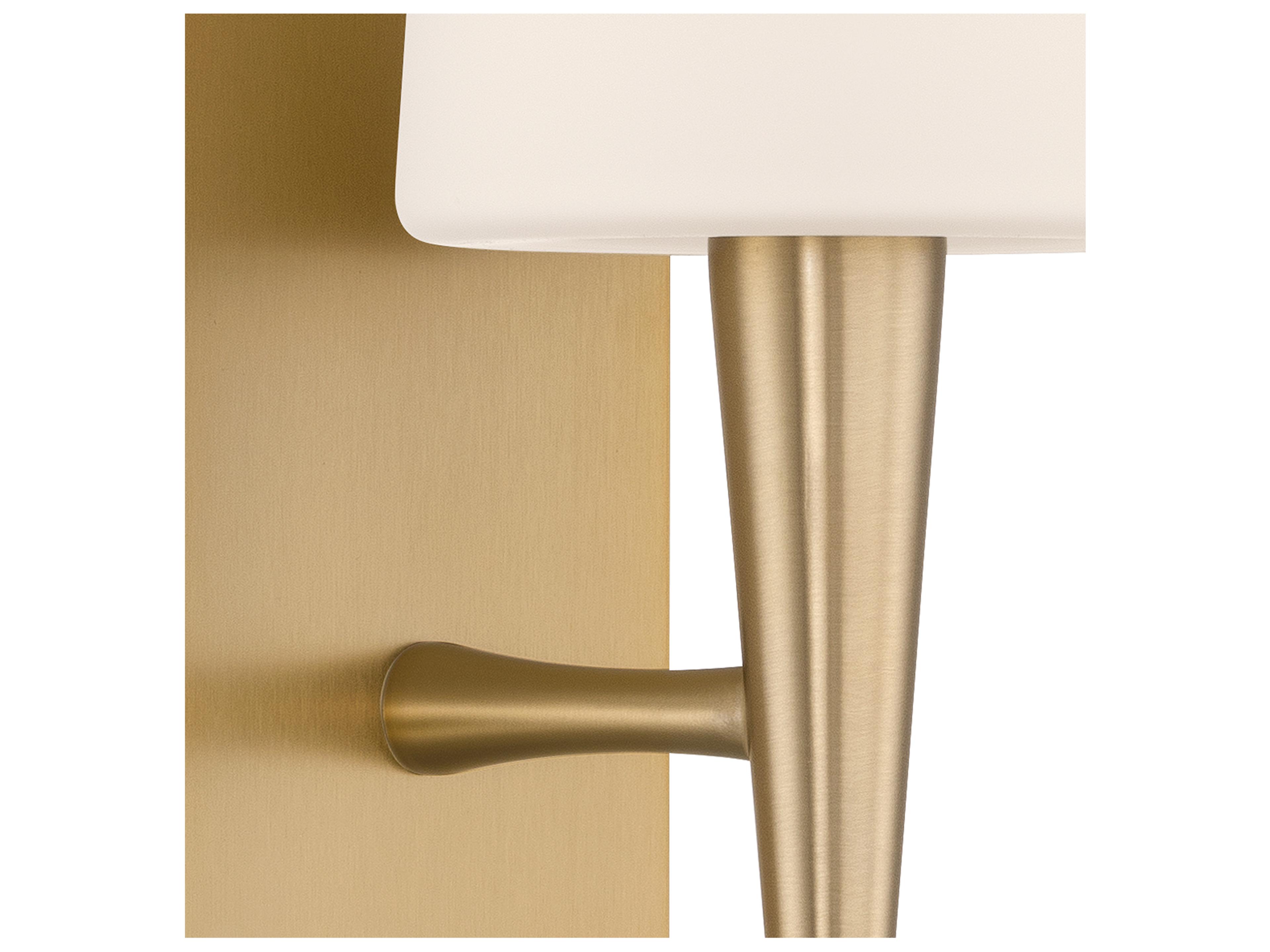Crystorama Trenton 1-Light Gold Wall Sconce