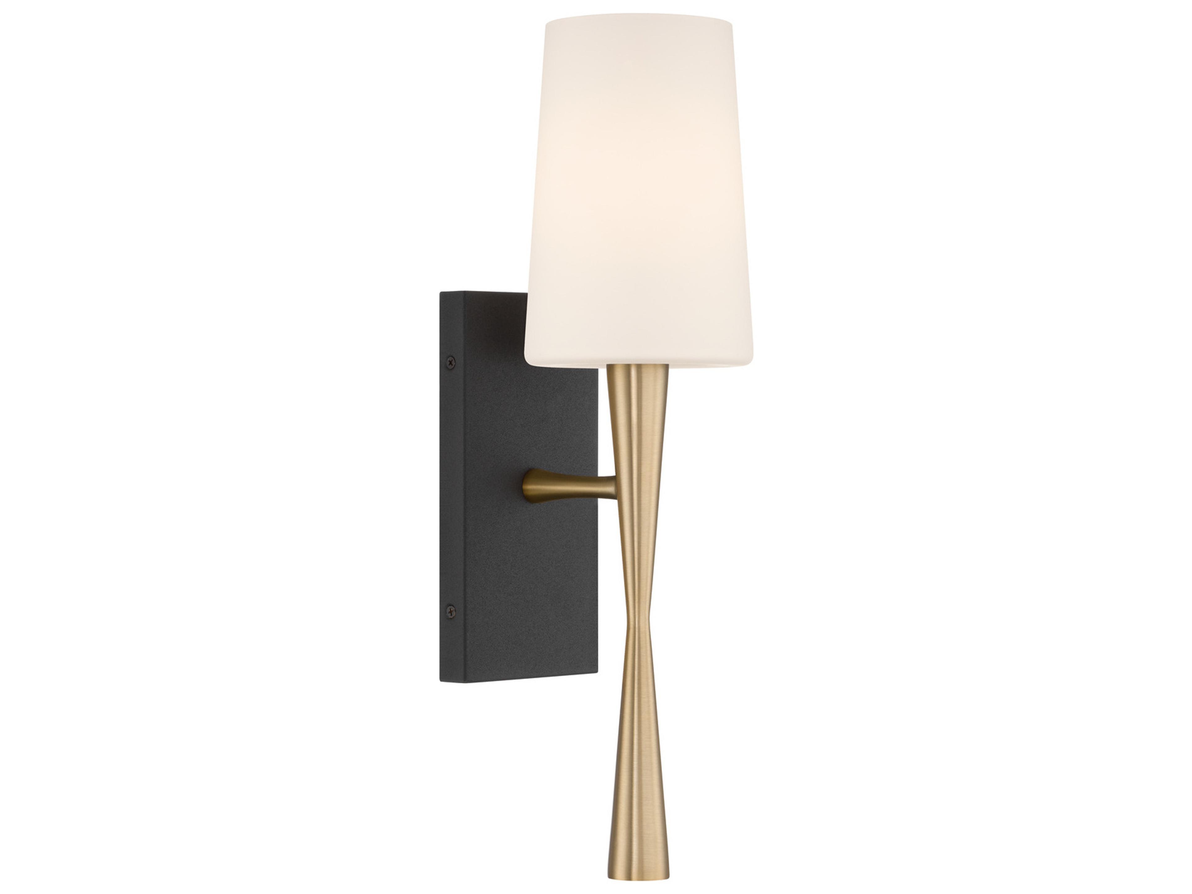 Trenton 1-Light Gold Wall Sconce