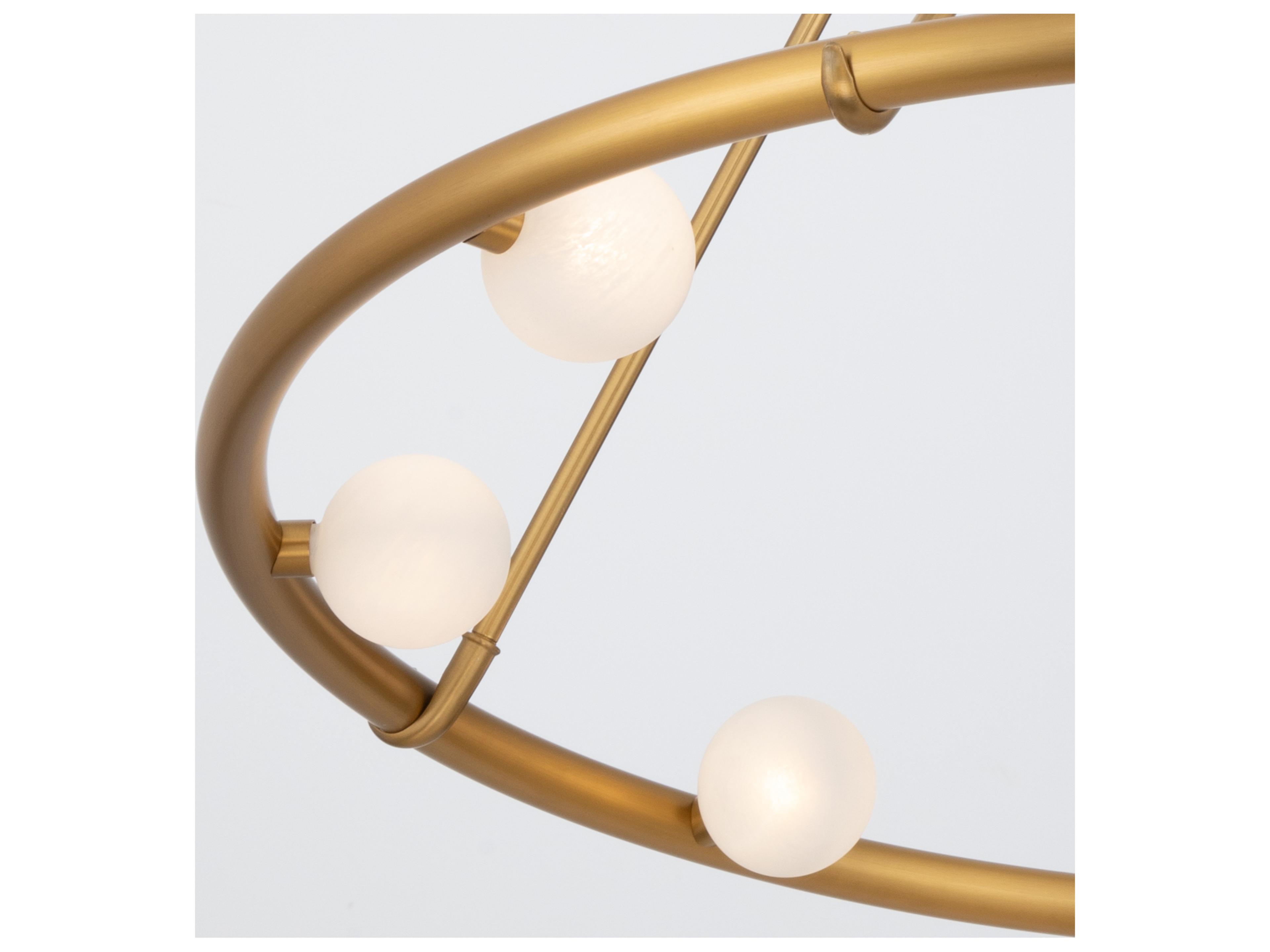 Crystorama Terrell 8-Light Gold Chandelier