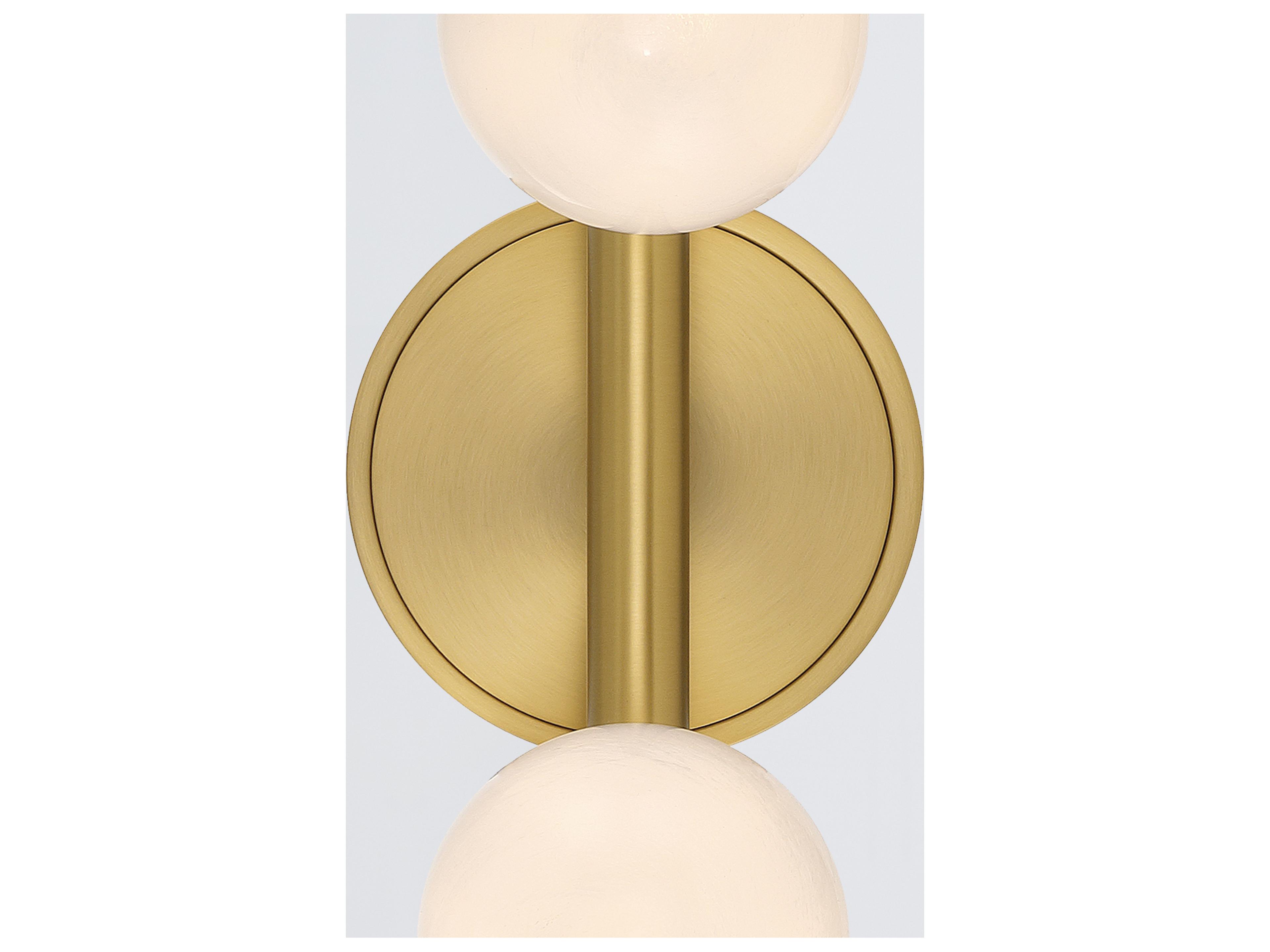 Crystorama Terrell 4-Light Gold Vanity Light