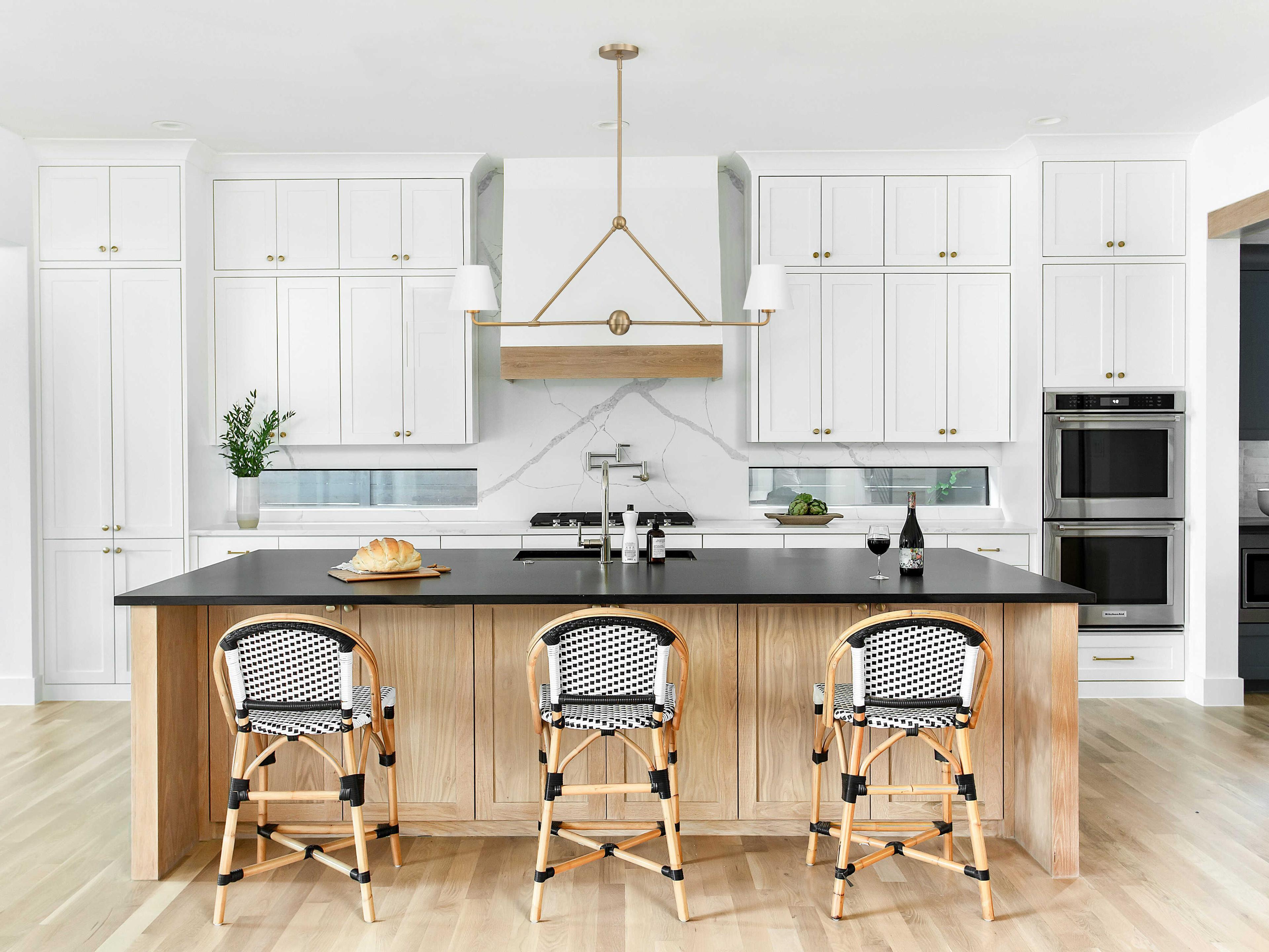 Crystorama Xavier 2-Light Vibrant Gold White Island Pendant