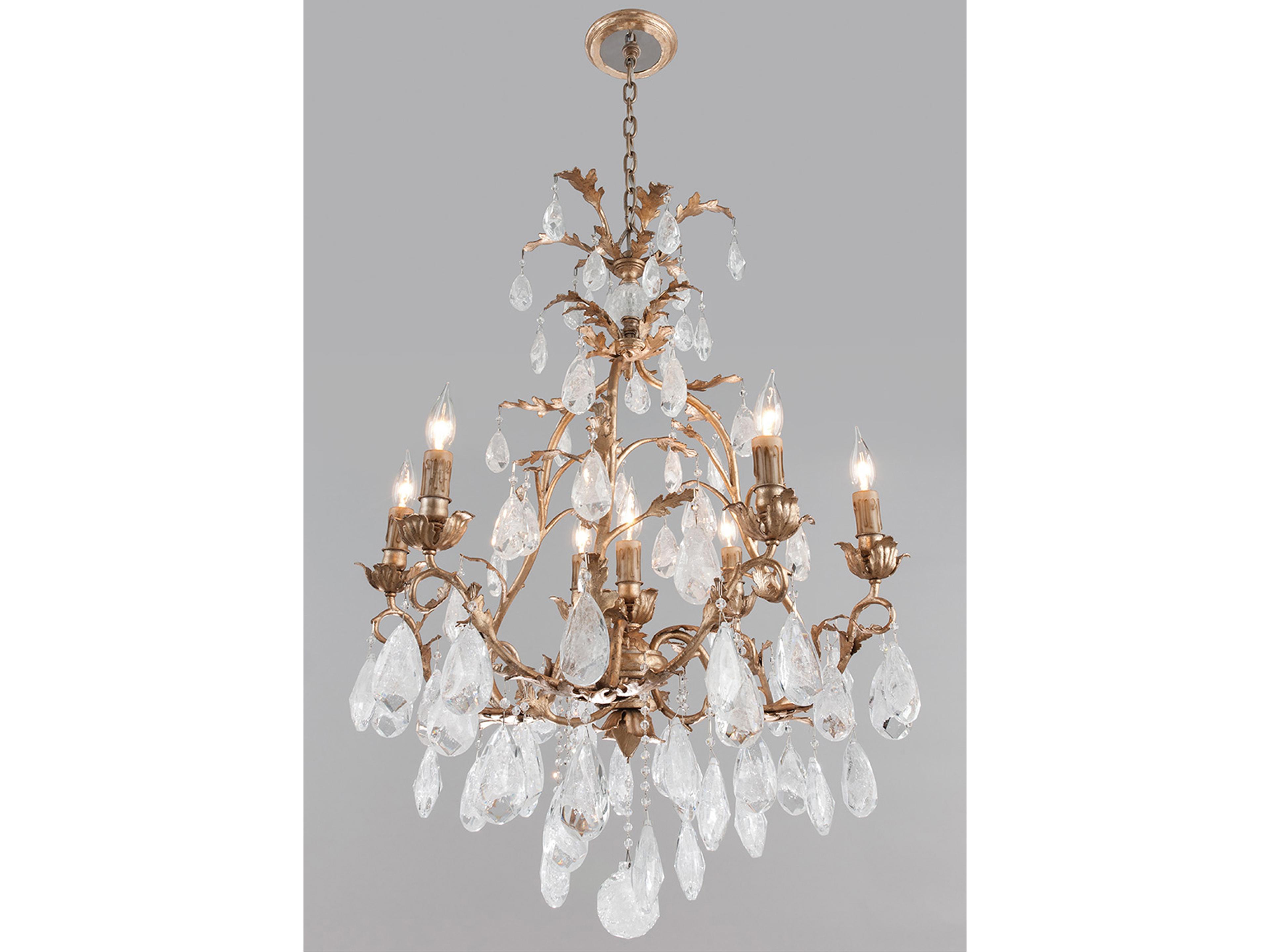 Corbett Lighting Amadeus 12-Light Vienna Bronze Glass Chandelier