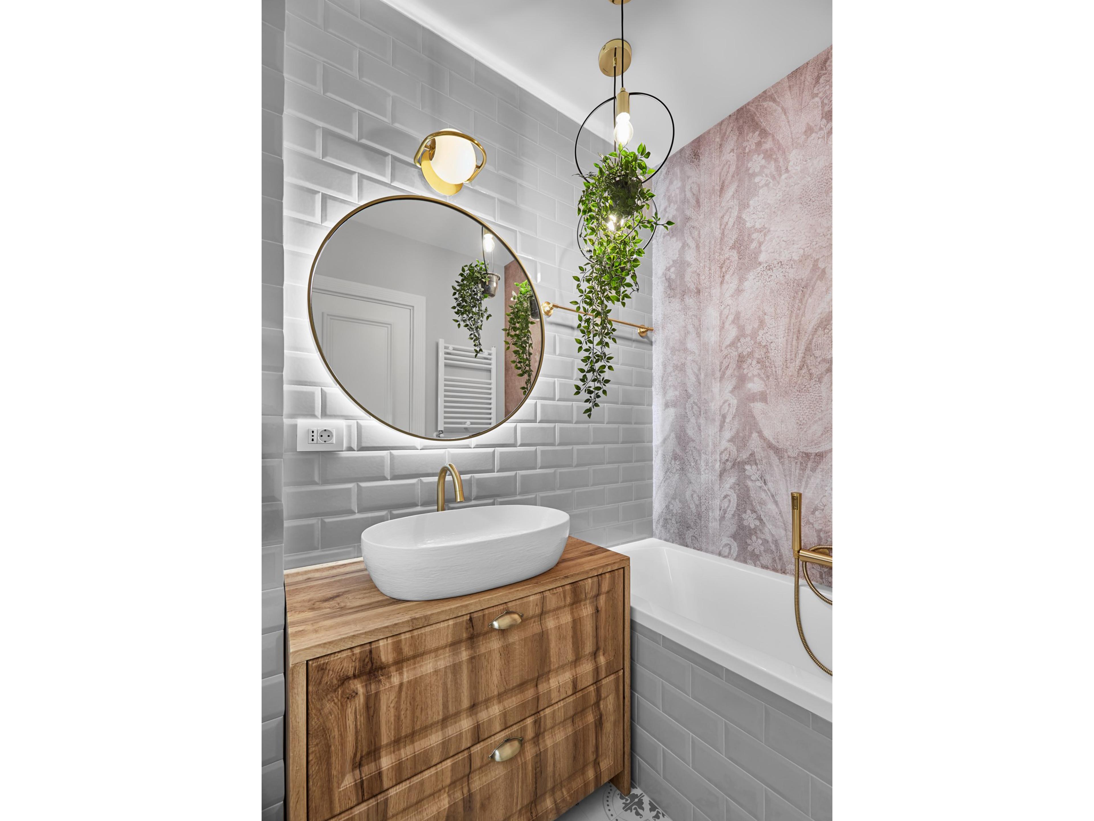 Corbett Lighting Everley 1-Light Vintage Brass Glass Wall Sconce