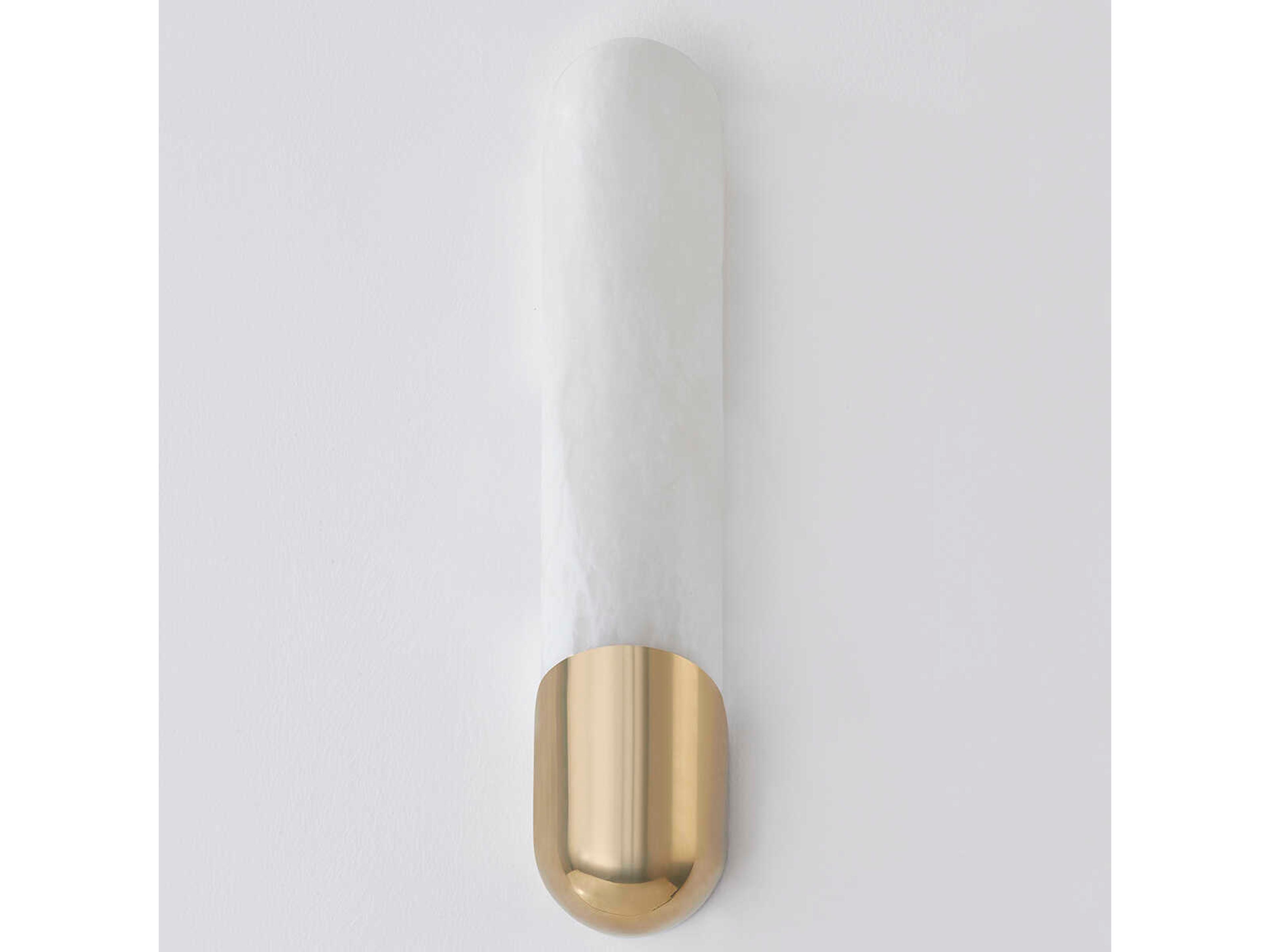 Corbett Lighting Rome 1-Light Vintage Brass LED Wall Sconce