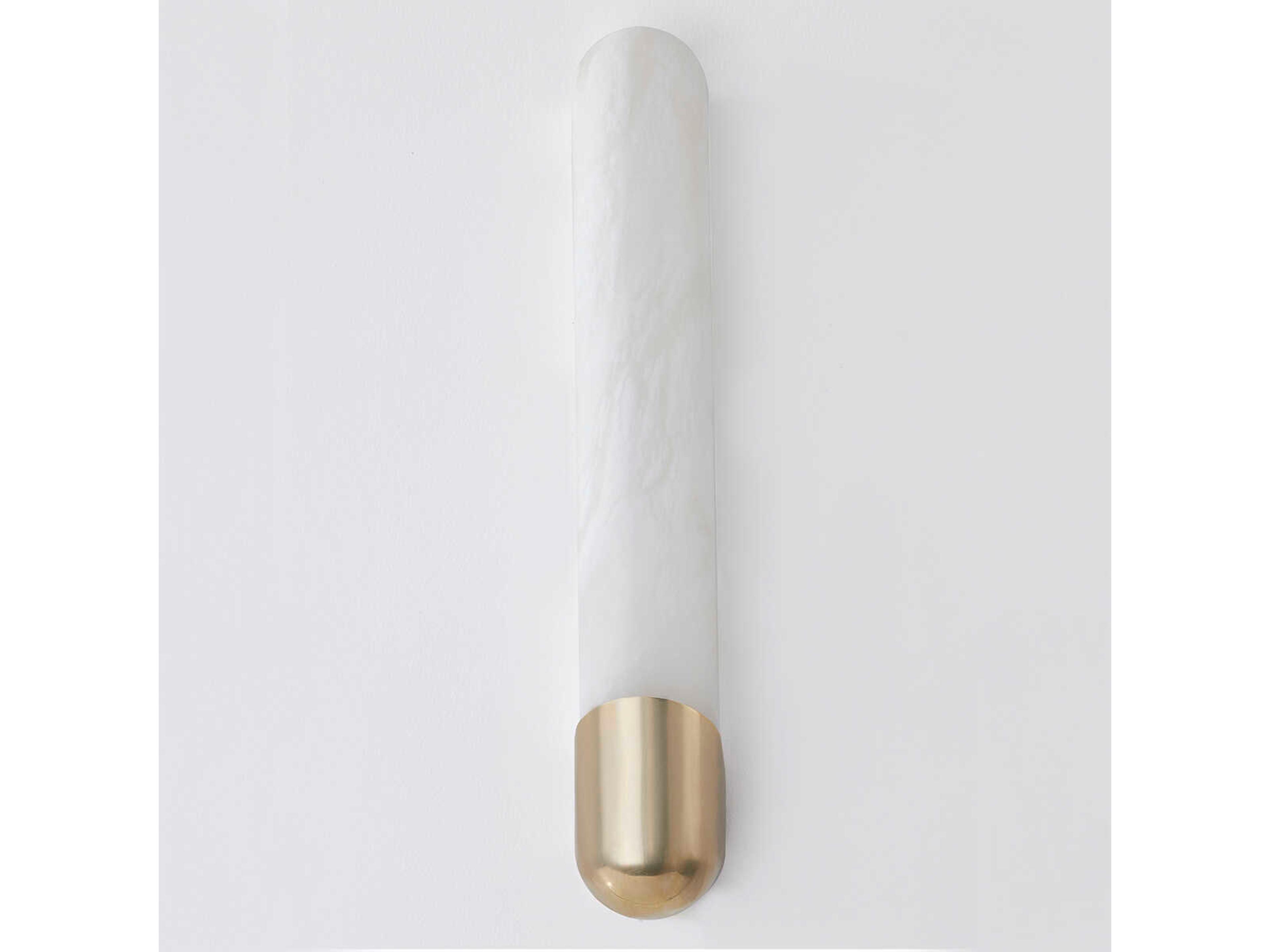 Corbett Lighting Rome 1-Light Vintage Brass LED Wall Sconce