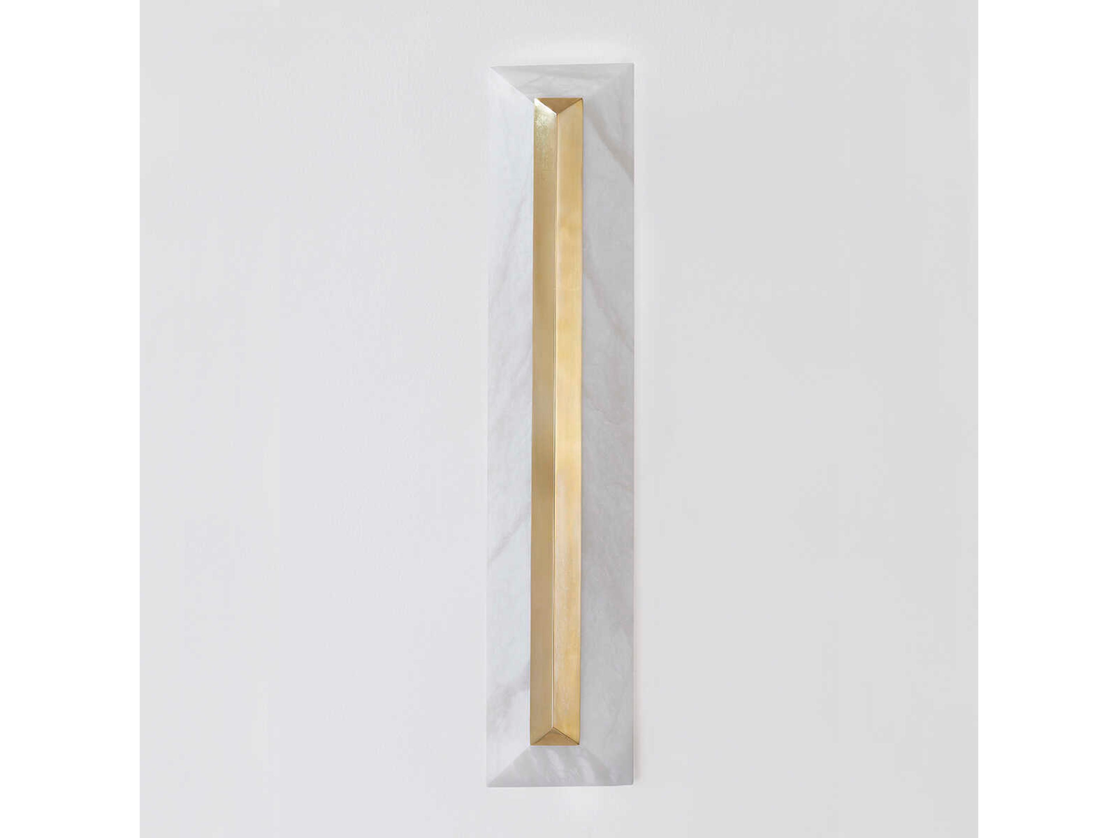 Corbett Lighting Perth 1-Light Vintage Brass LED Wall Sconce