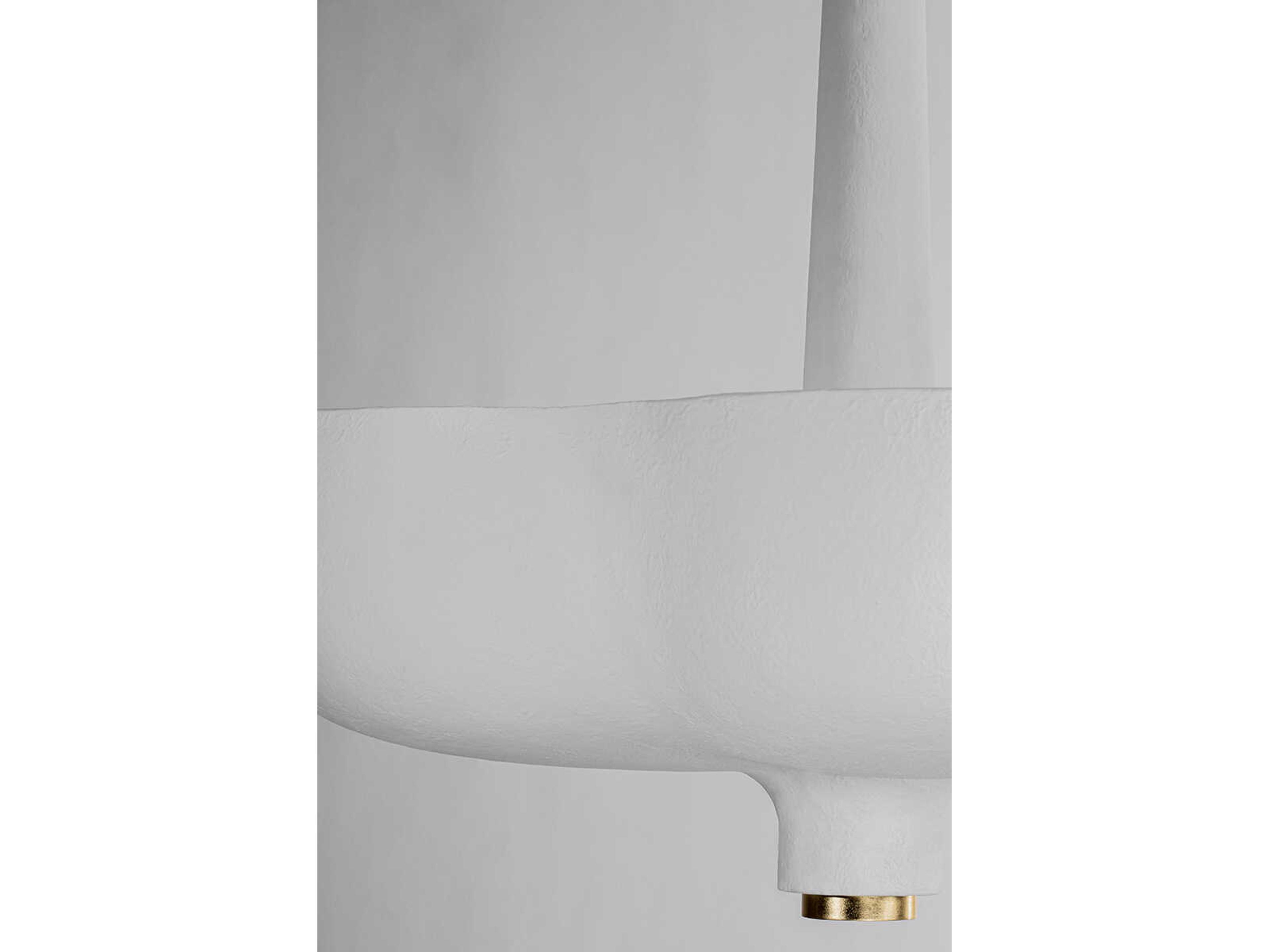 Corbett Lighting Rimini 5-Light Gold Leaf Bowl Pendant