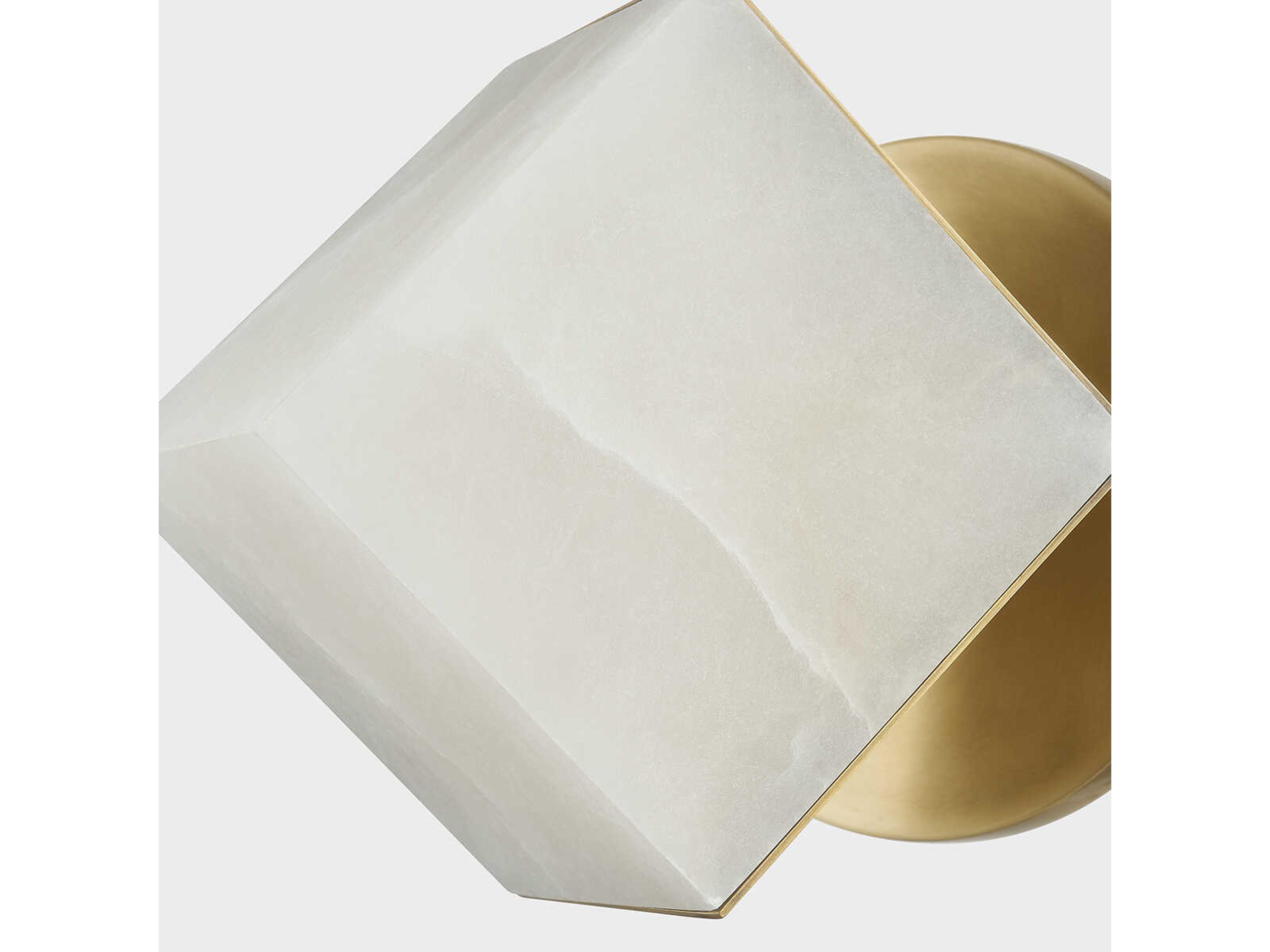 Corbett Lighting San Juan 1-Light Vintage Brass Wall Sconce