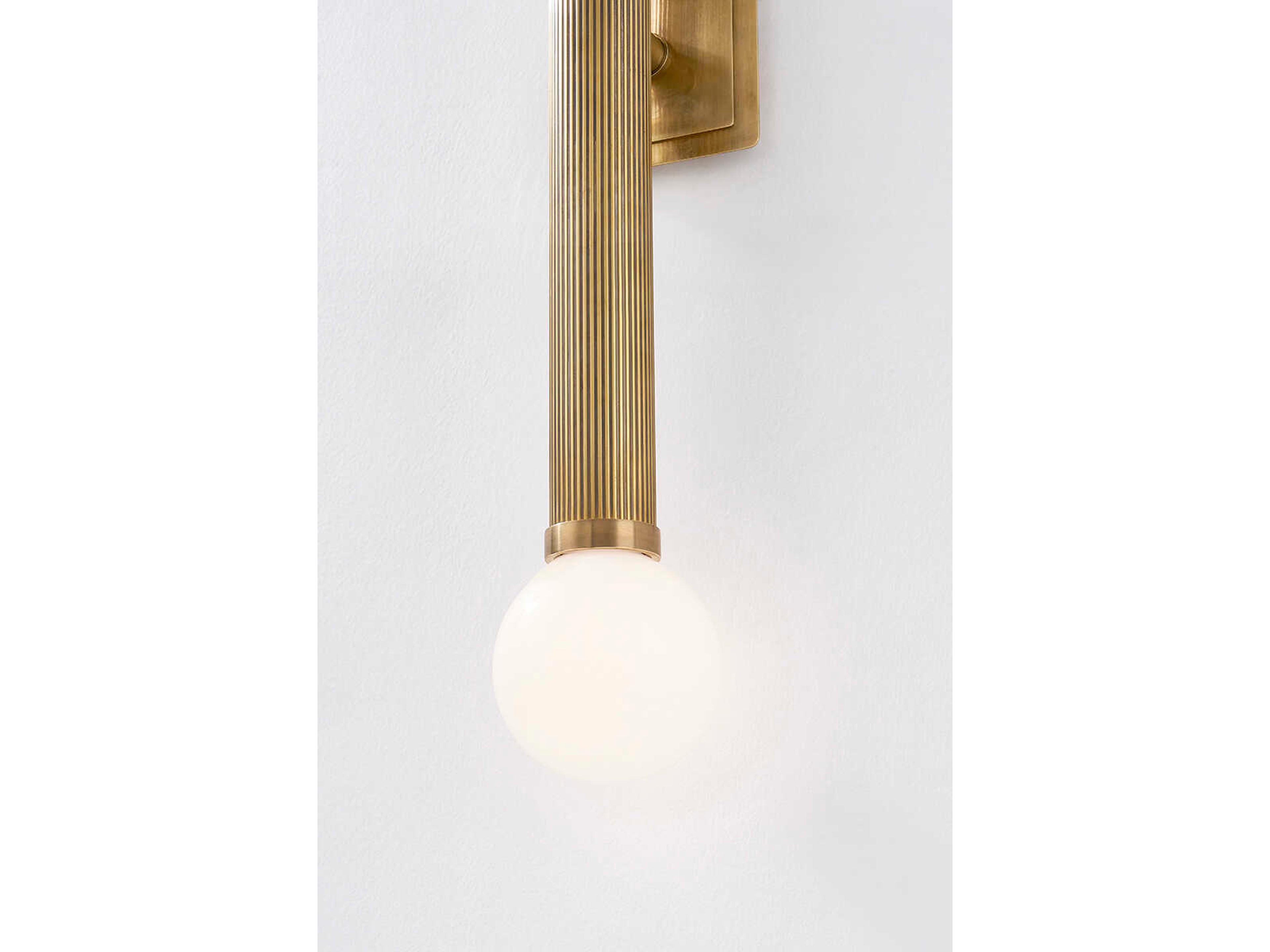 Corbett Lighting Pienza 2-Light Vintage Brass Wall Sconce