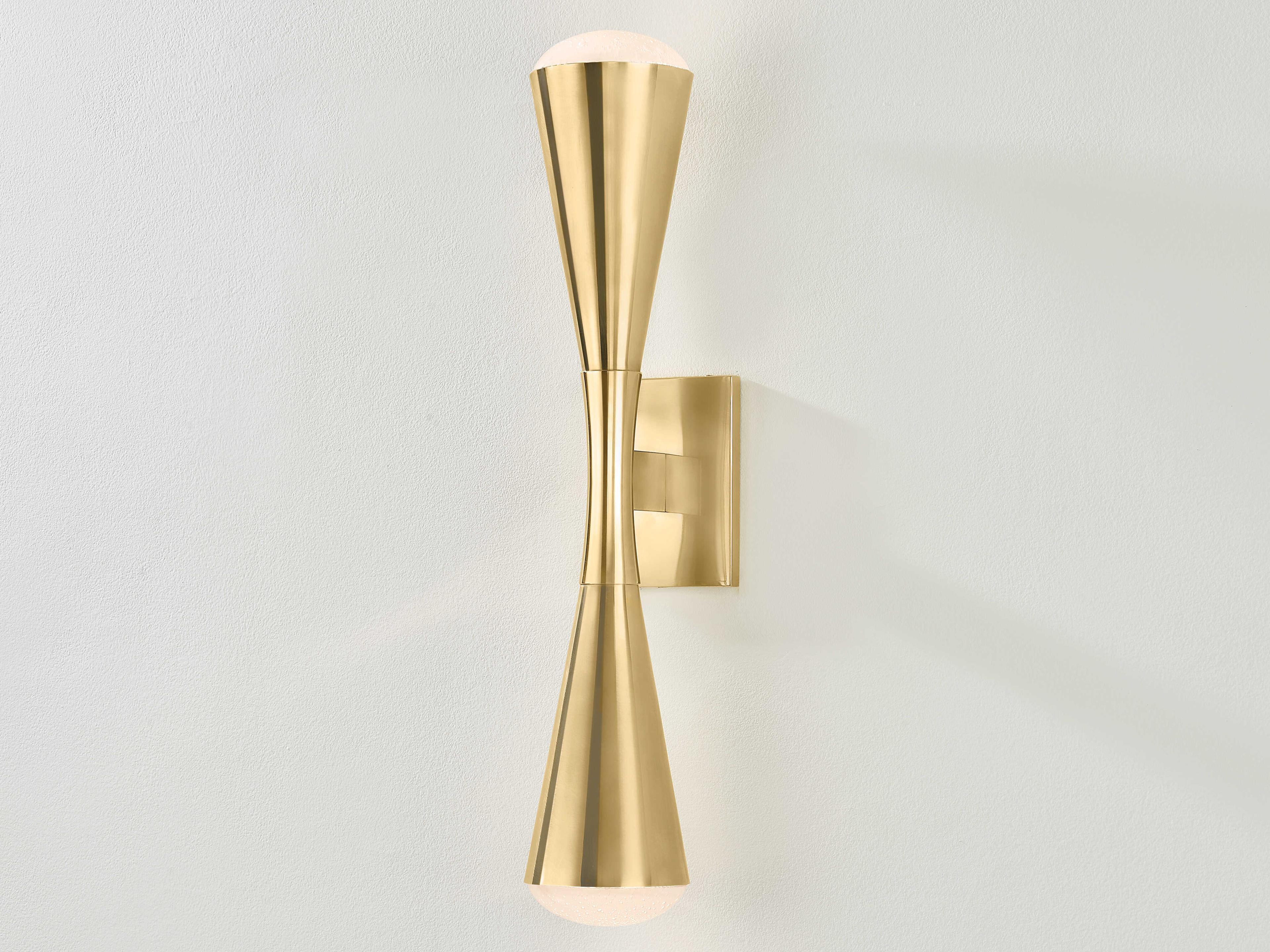 Corbett Lighting Barcelona 2-Light Vintage Brass Wall Sconce