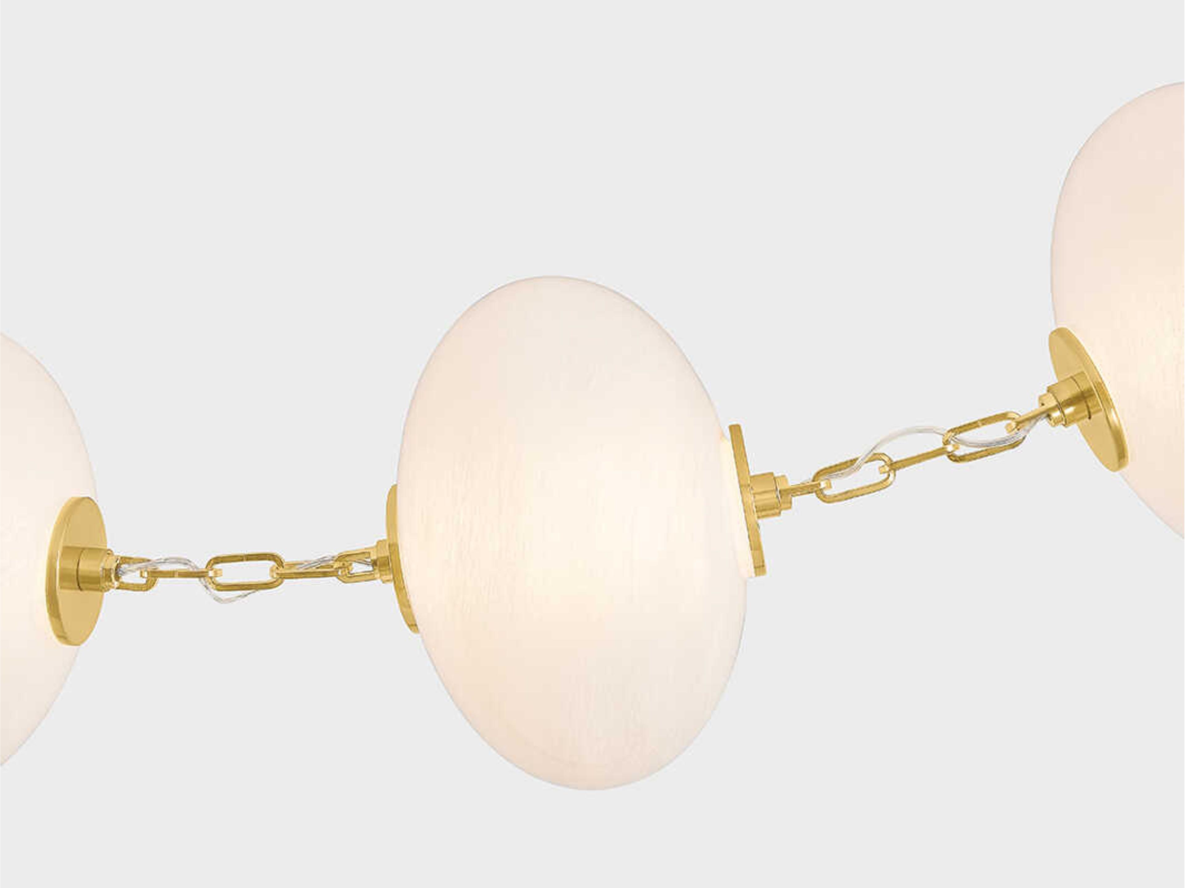 Corbett Lighting Nephele 8-Light Vintage Polished Brass Chandelier