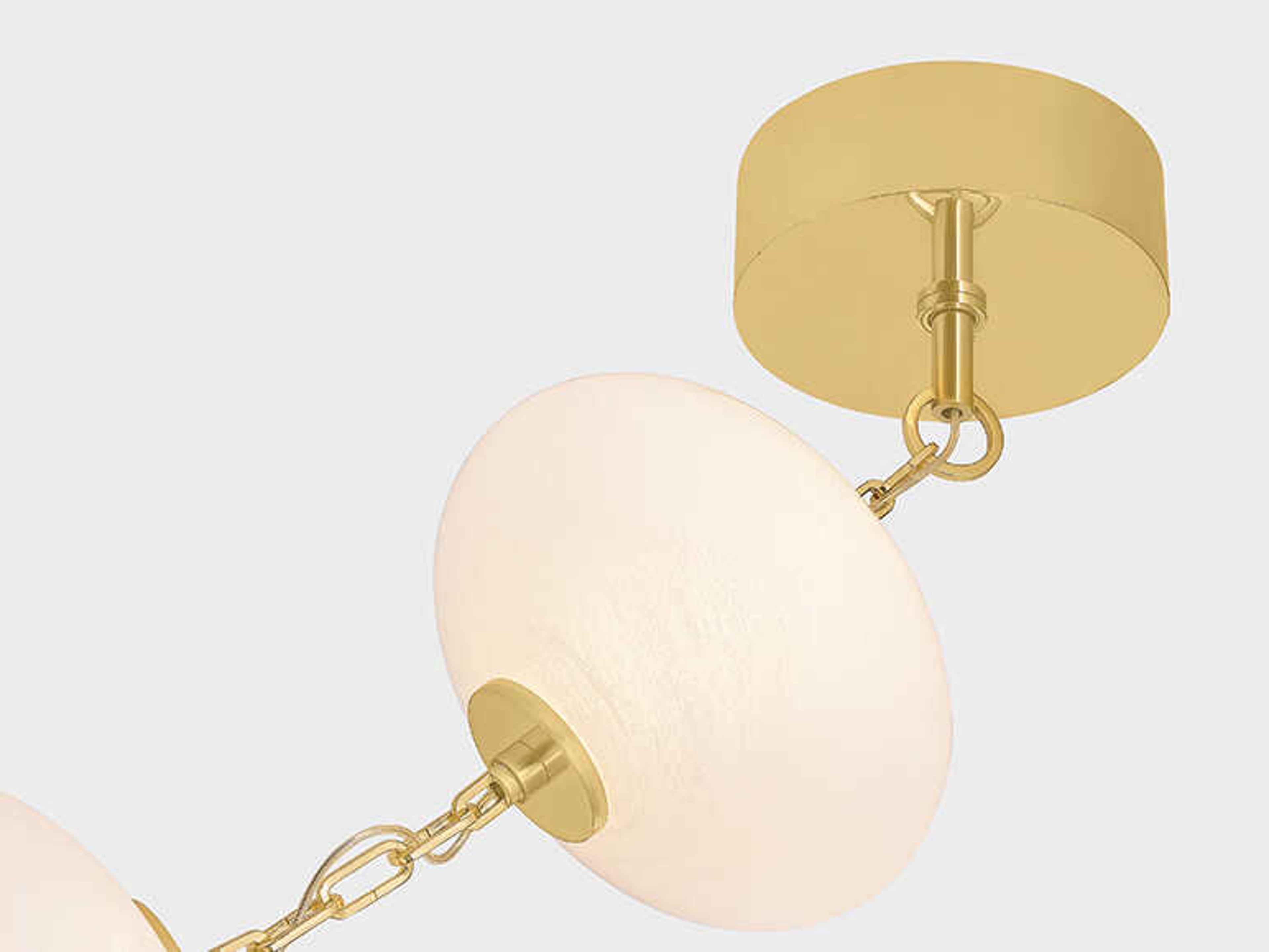 Corbett Lighting Nephele 12-Light Vintage Polished Brass Chandelier