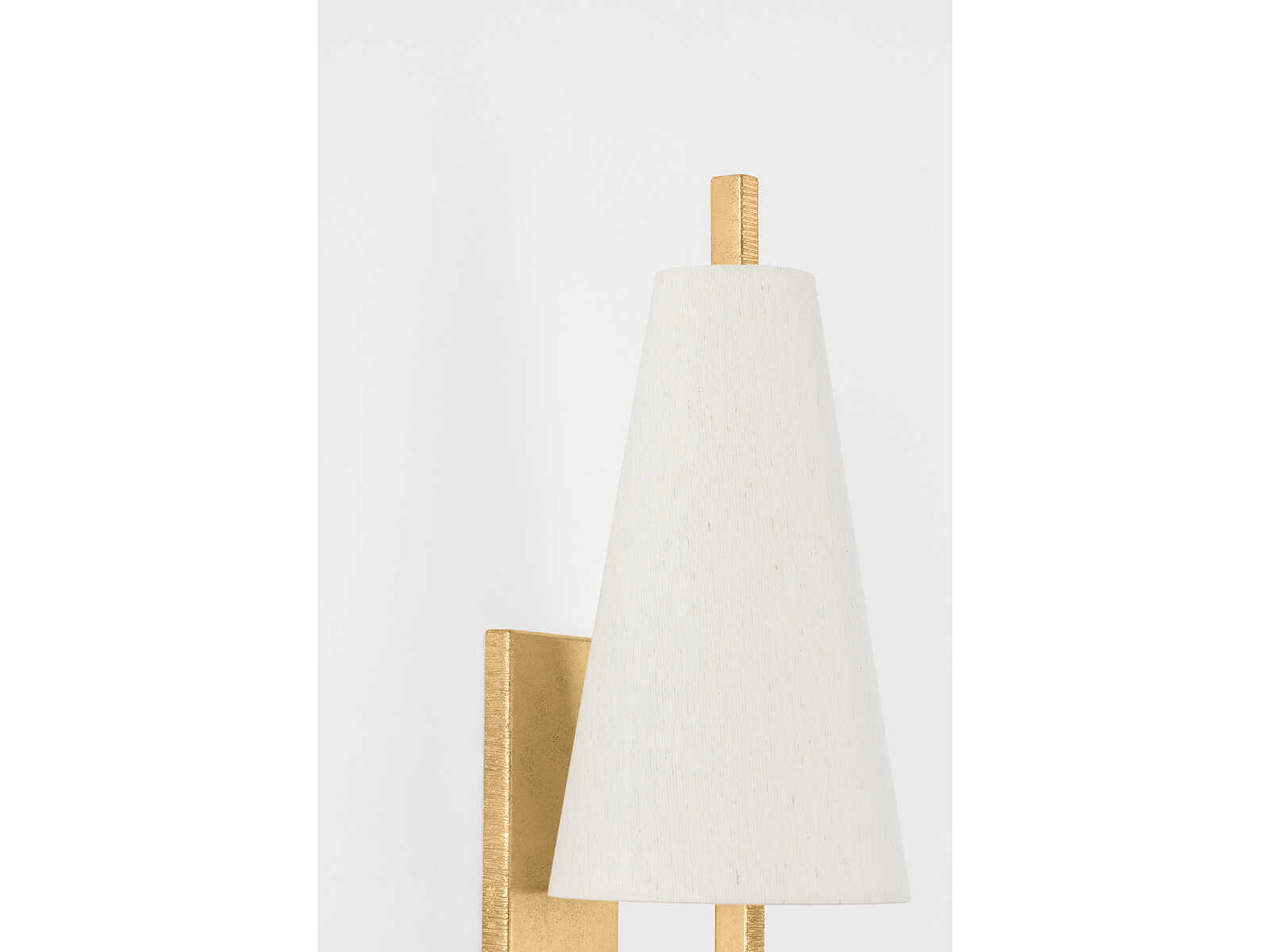Corbett Lighting Tirana 1-Light Vintage Gold Leaf Wall Sconce