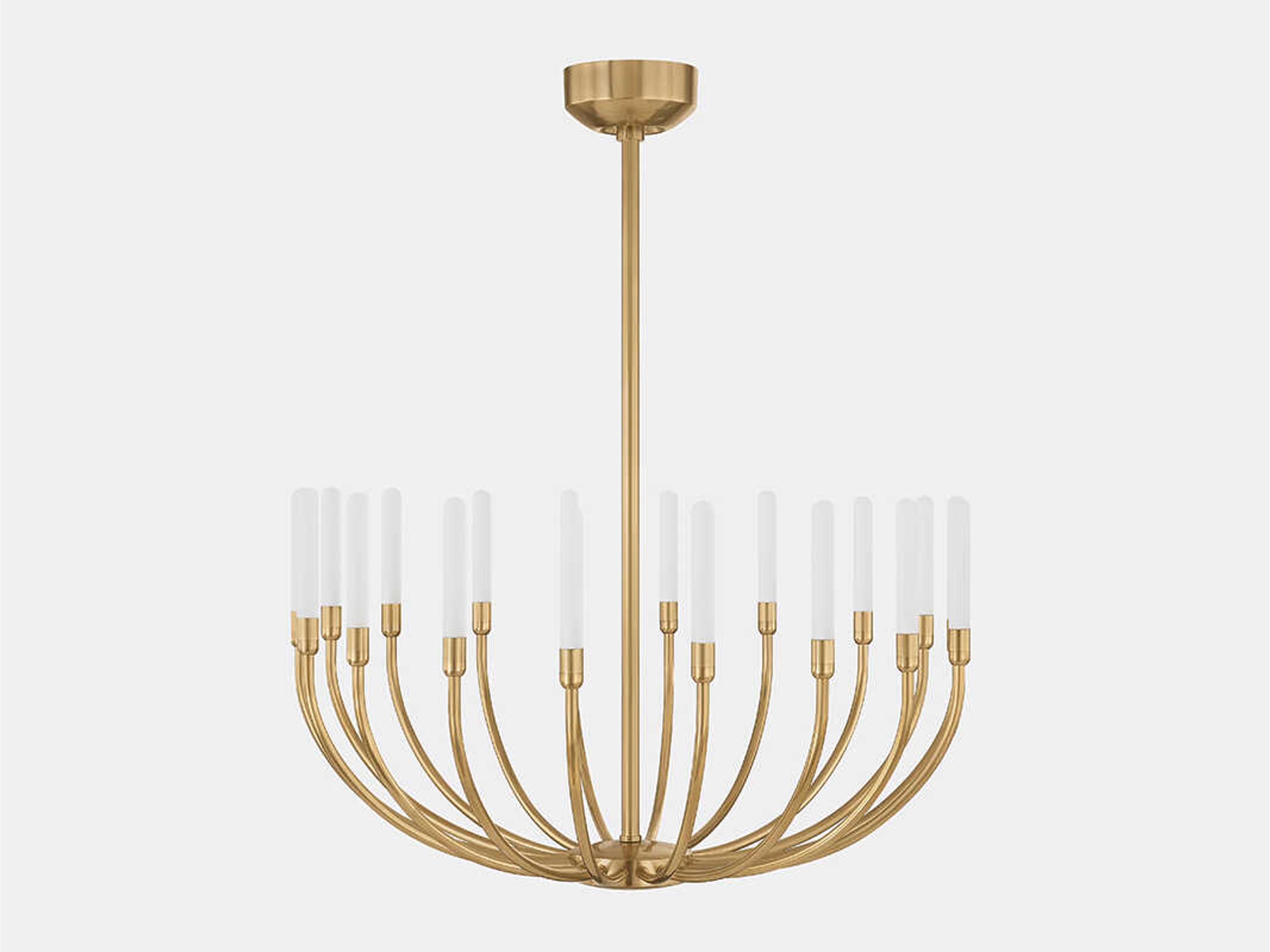 Corbett Lighting Amalthea 18-Light Vintage Brass Chandelier