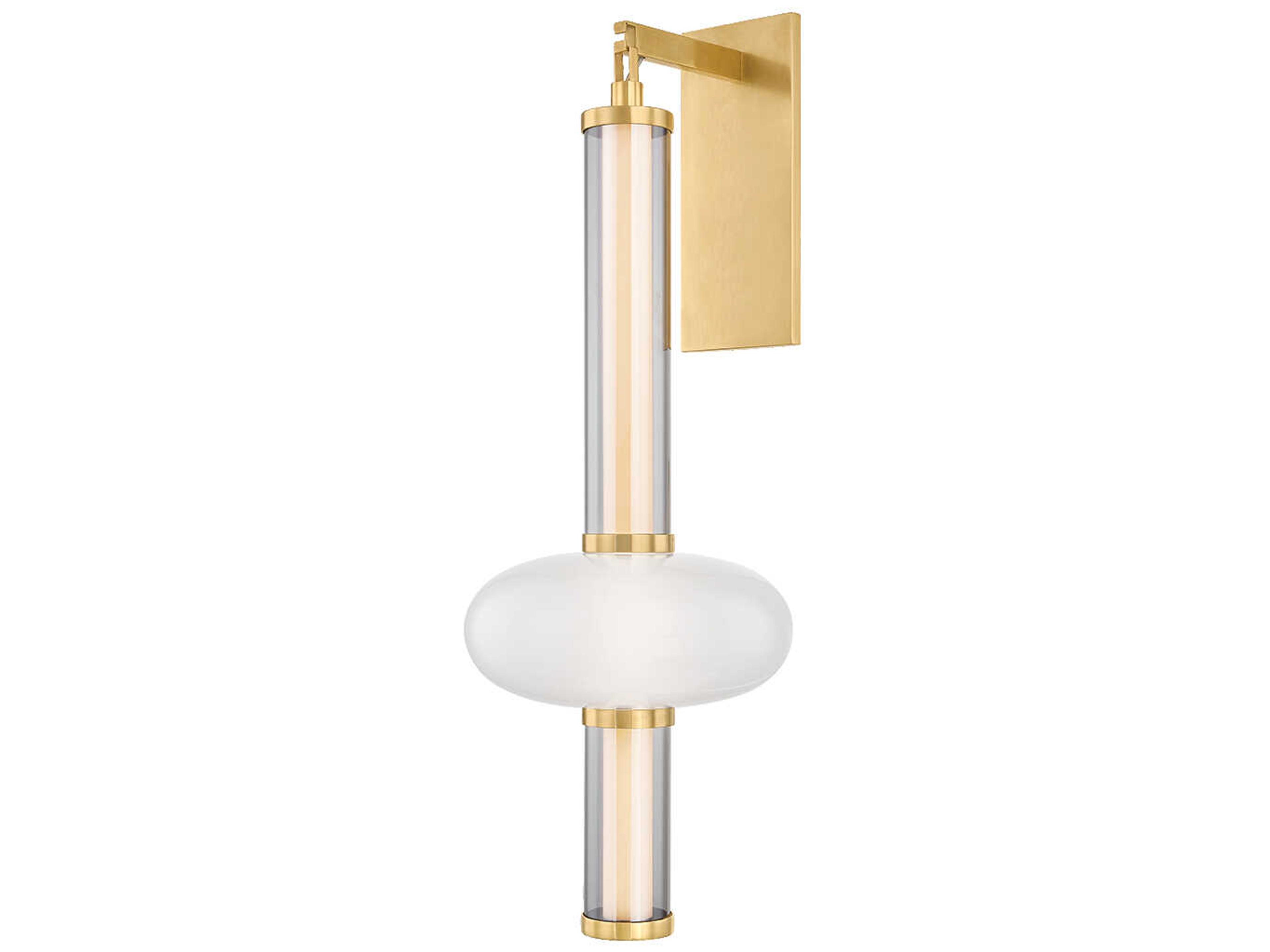 Corbin 1-Light Vintage Brass Wall Sconce