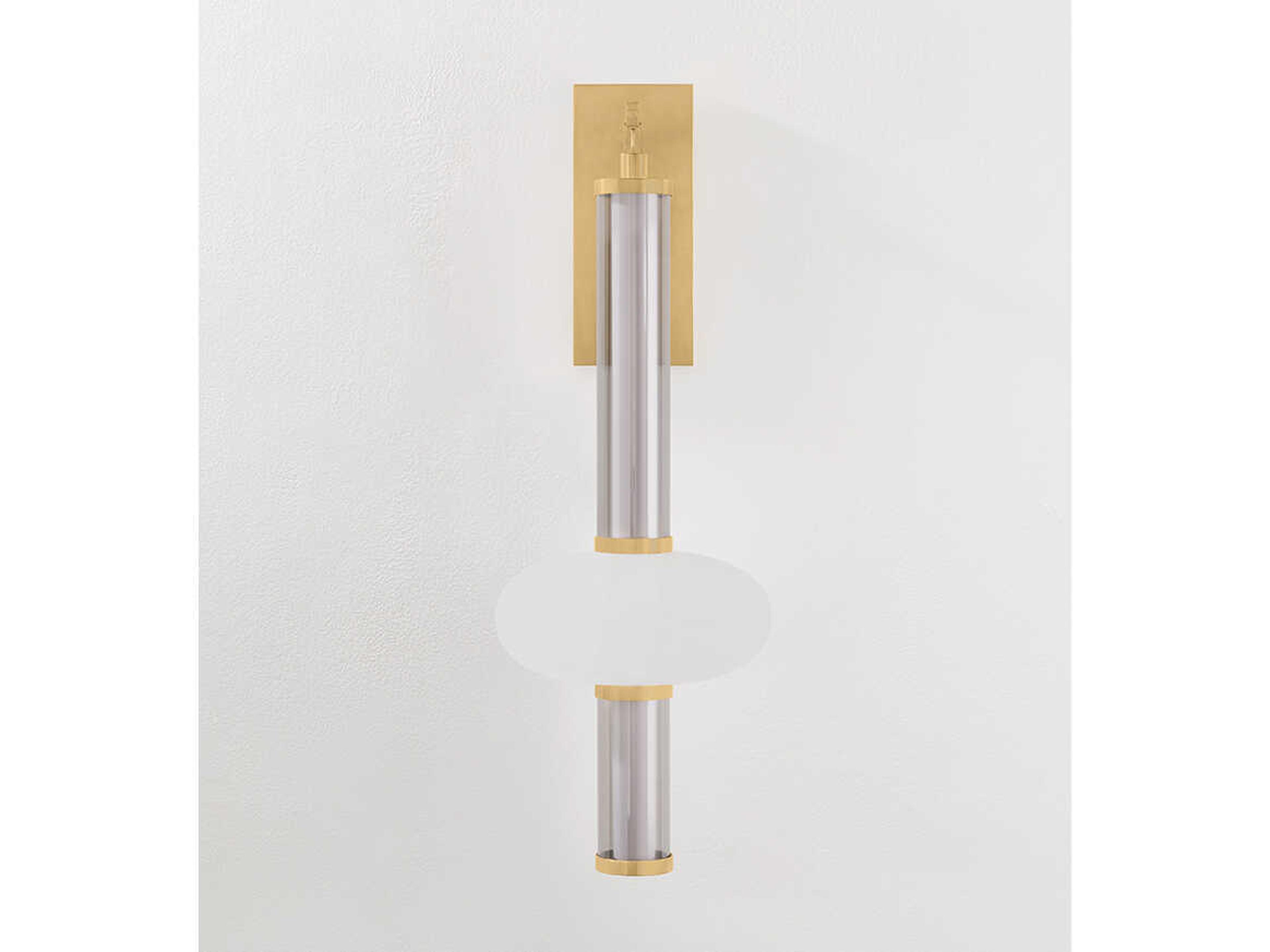 Corbett Lighting Corbin 1-Light Vintage Brass Wall Sconce