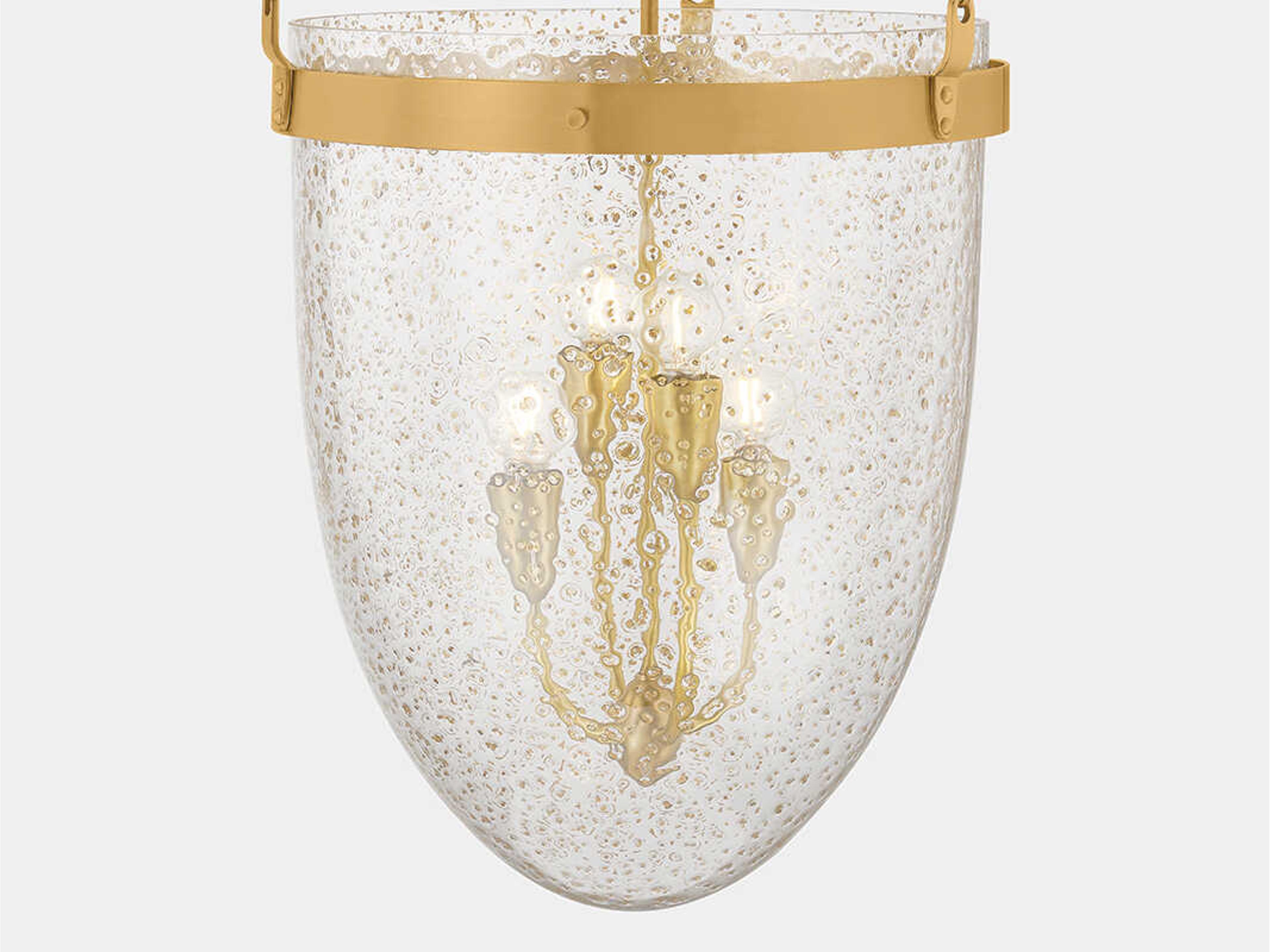 Corbett Lighting Angus 4-Light Vintage Brass Pendant