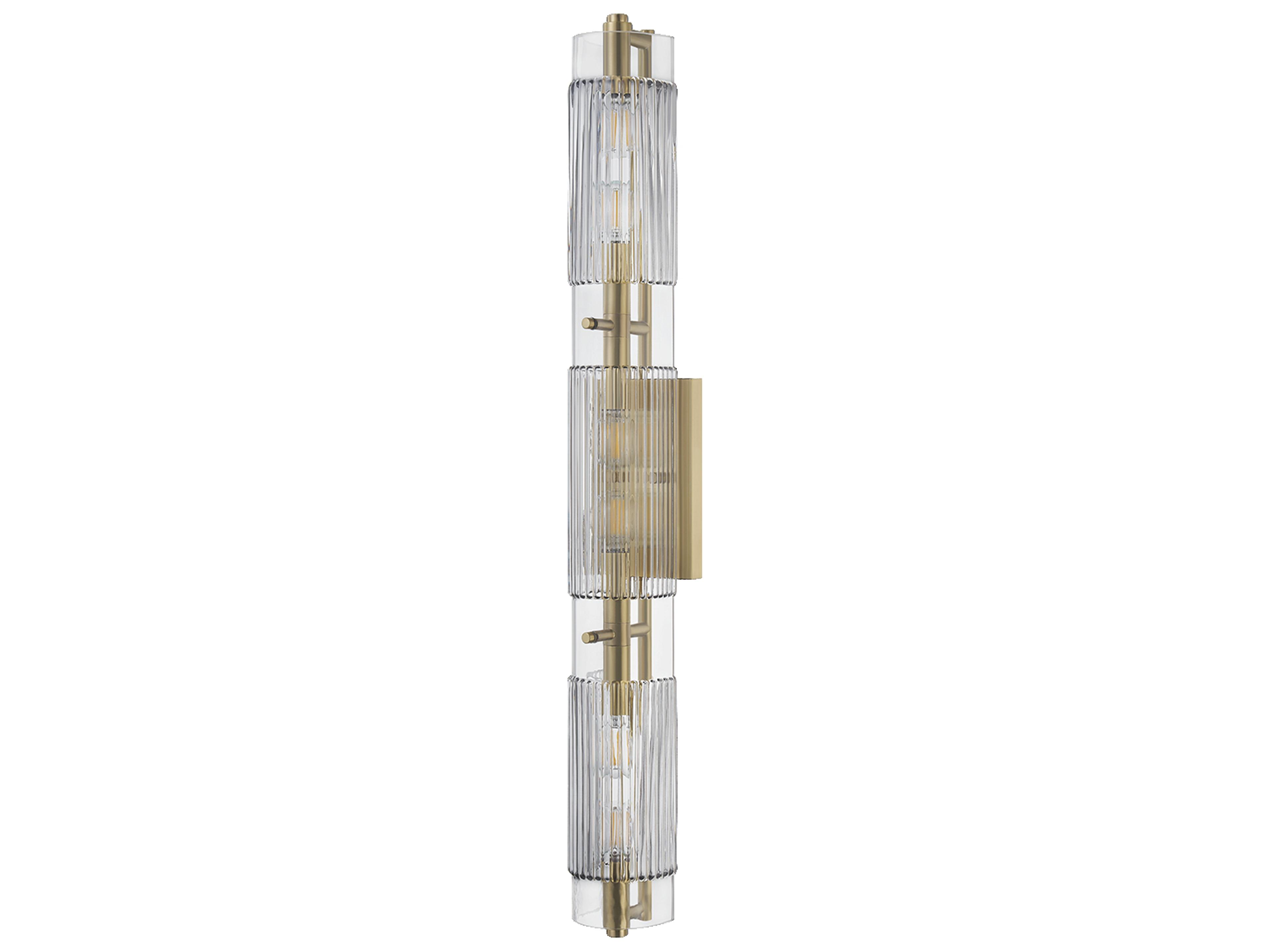 Corbett Lighting Duoro 6-Light Vintage Brass Vanity Light