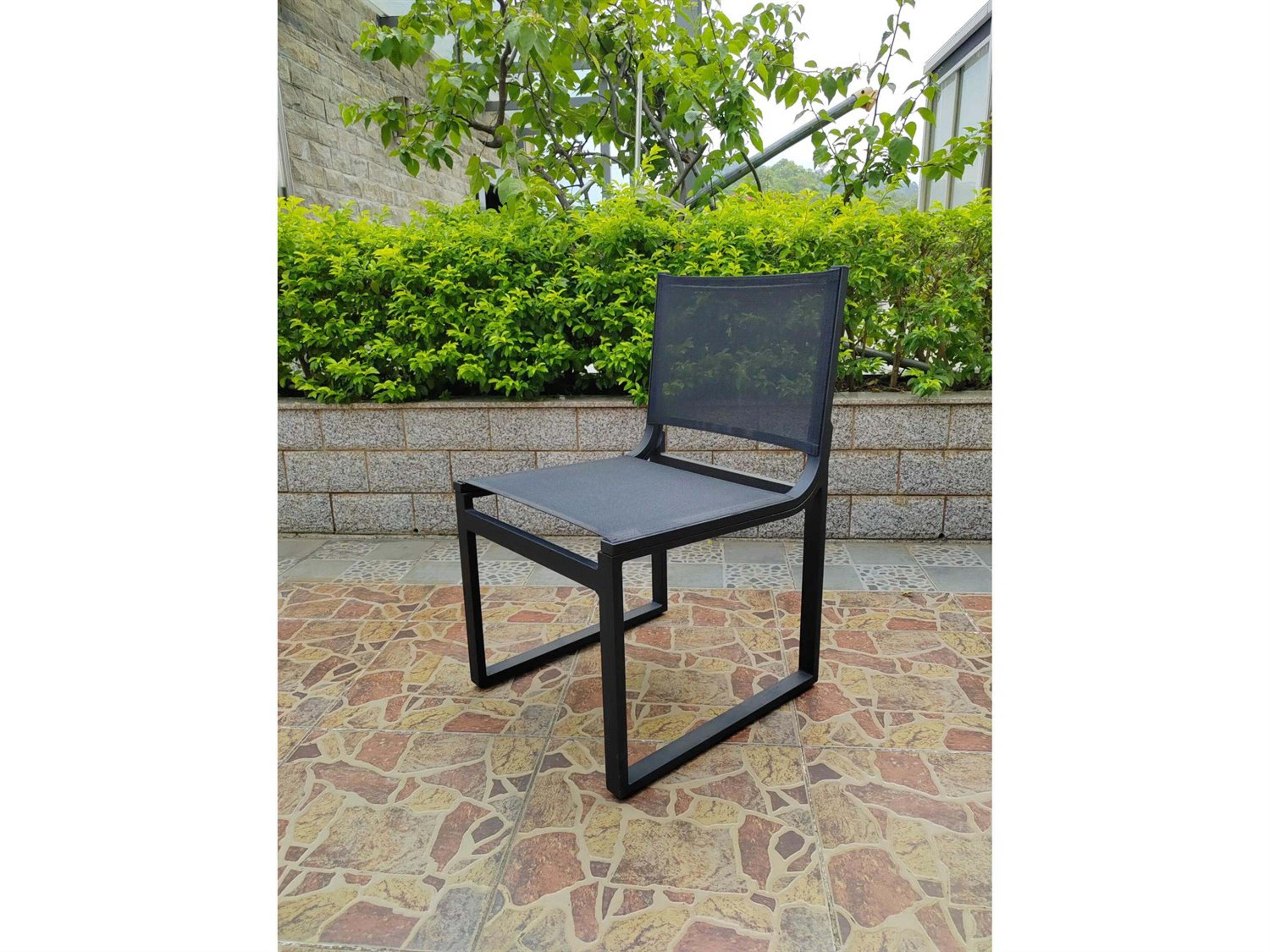 Caluco Aluma Aluminum Sling Dining Chair