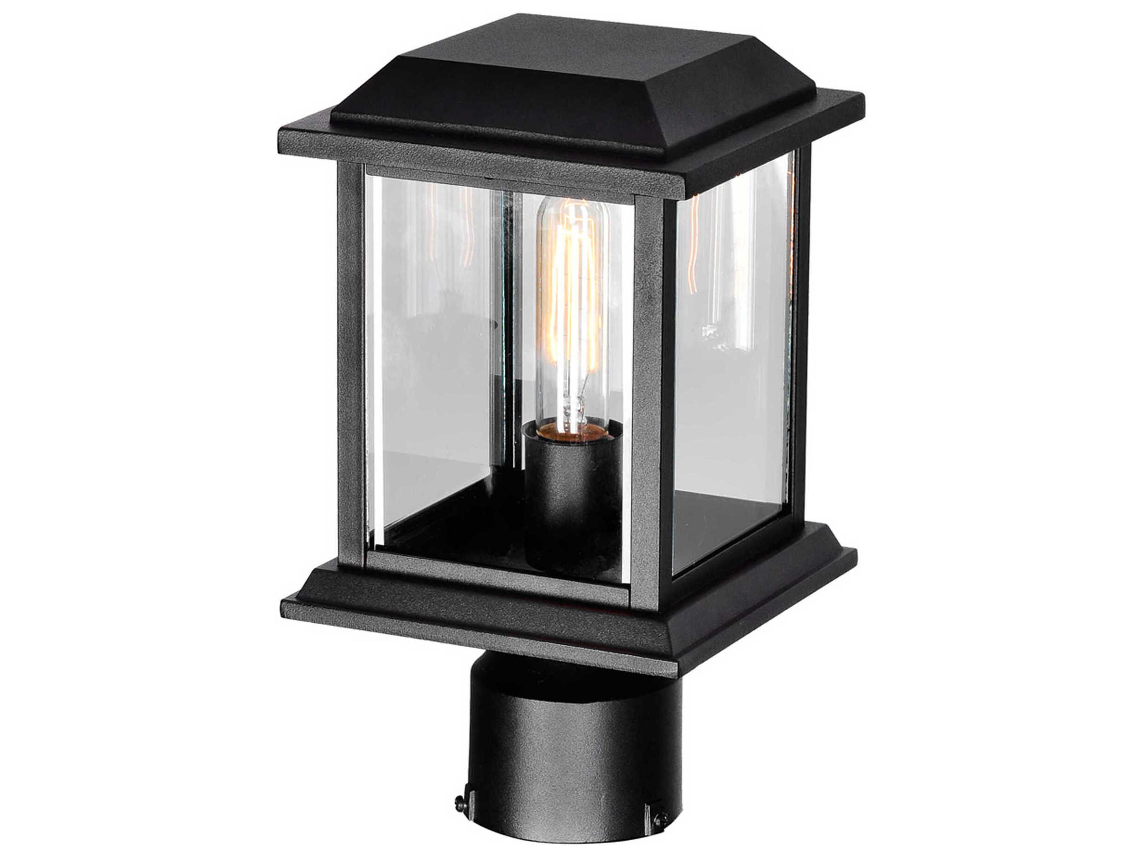 CWI Lighting Blackbridge 1-Light Outdoor Post Light