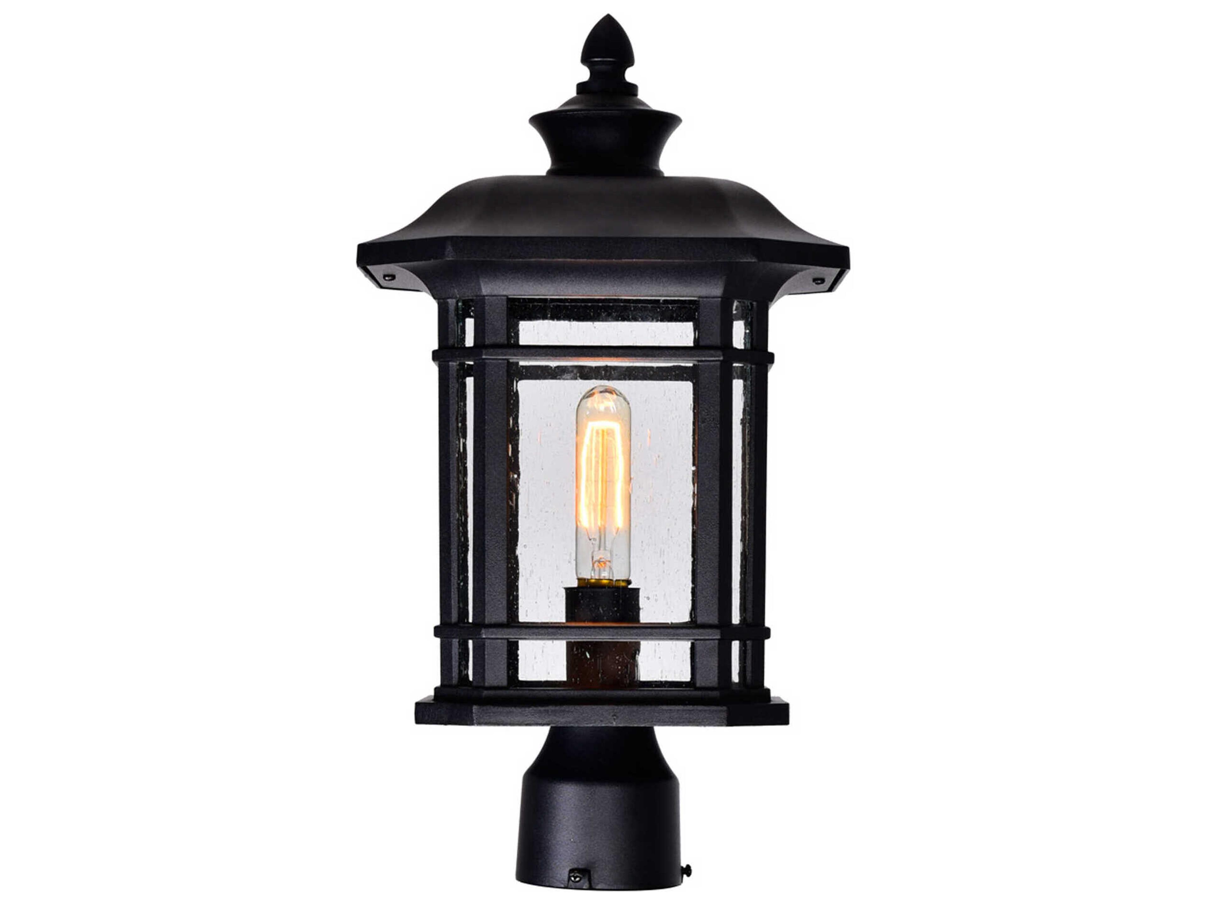 CWI Lighting Blackburn 1-Light Outdoor Post Light