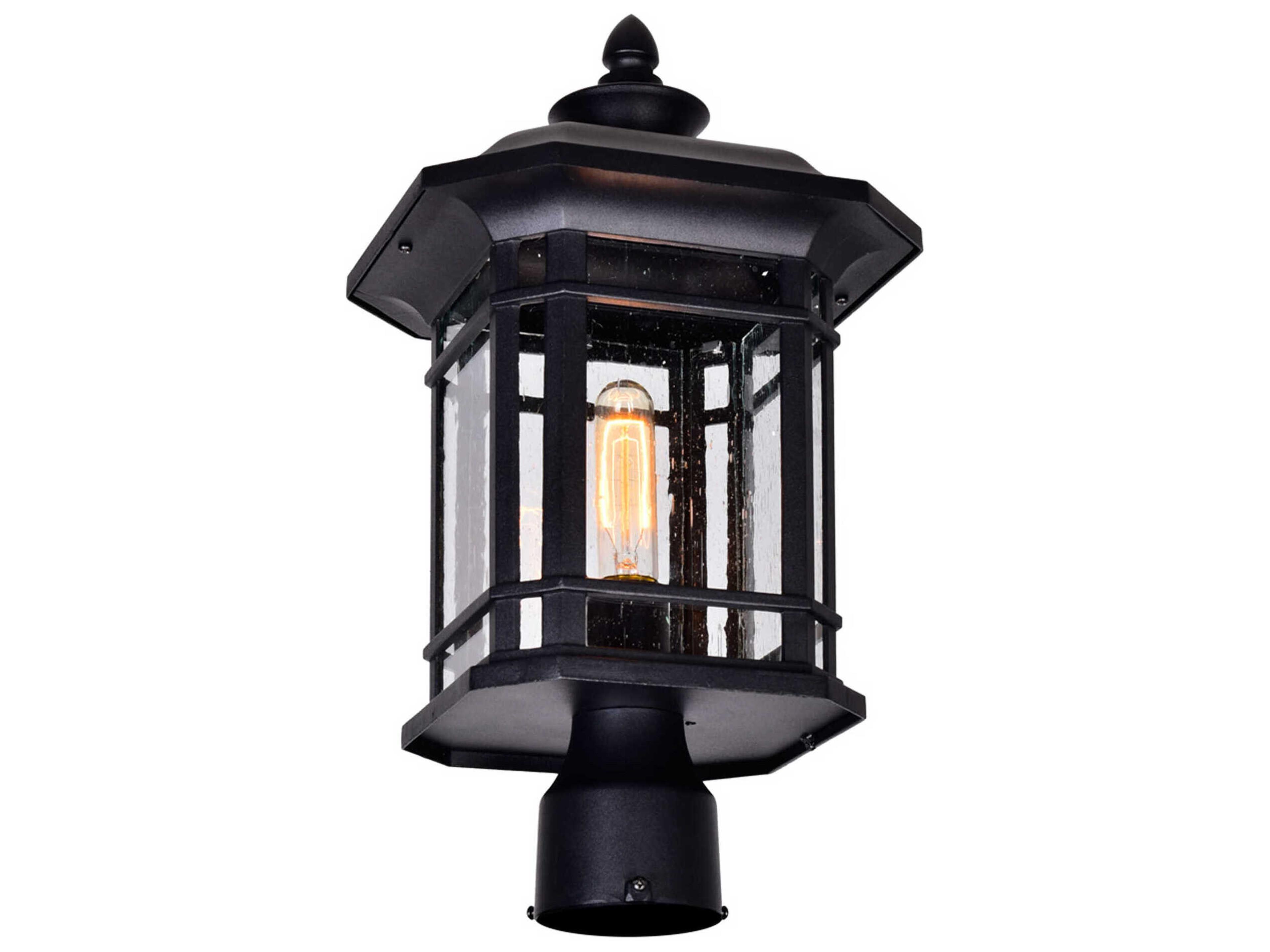 CWI Lighting Blackburn 1-Light Outdoor Post Light