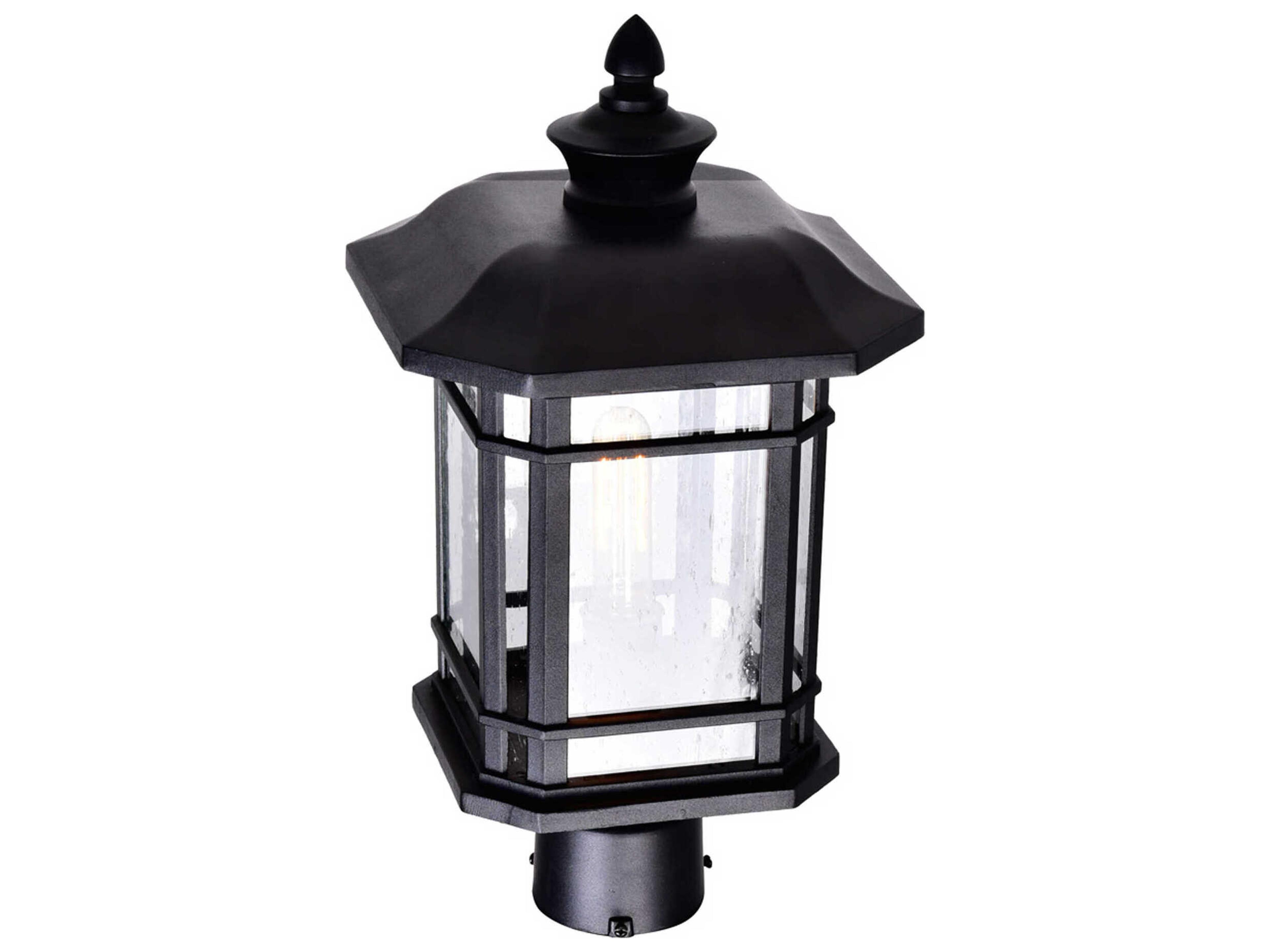 CWI Lighting Blackburn 1-Light Outdoor Post Light