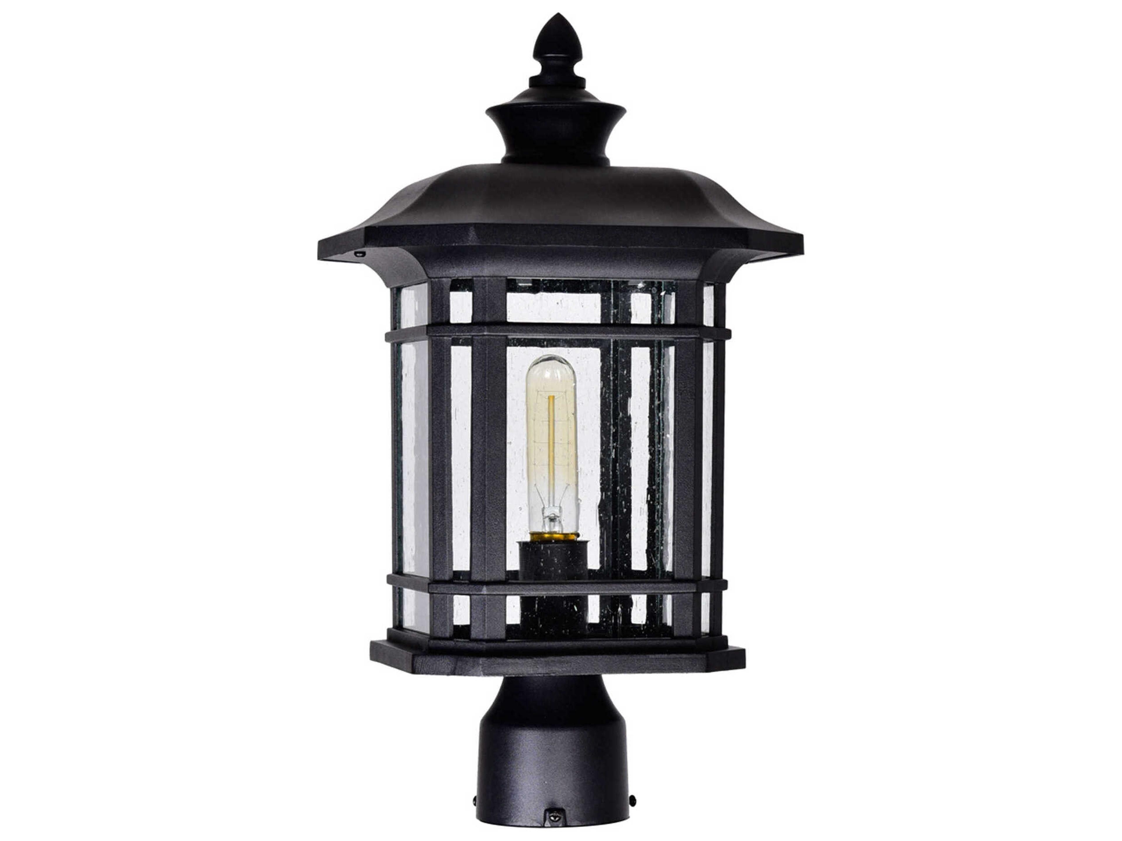 CWI Lighting Blackburn 1-Light Outdoor Post Light