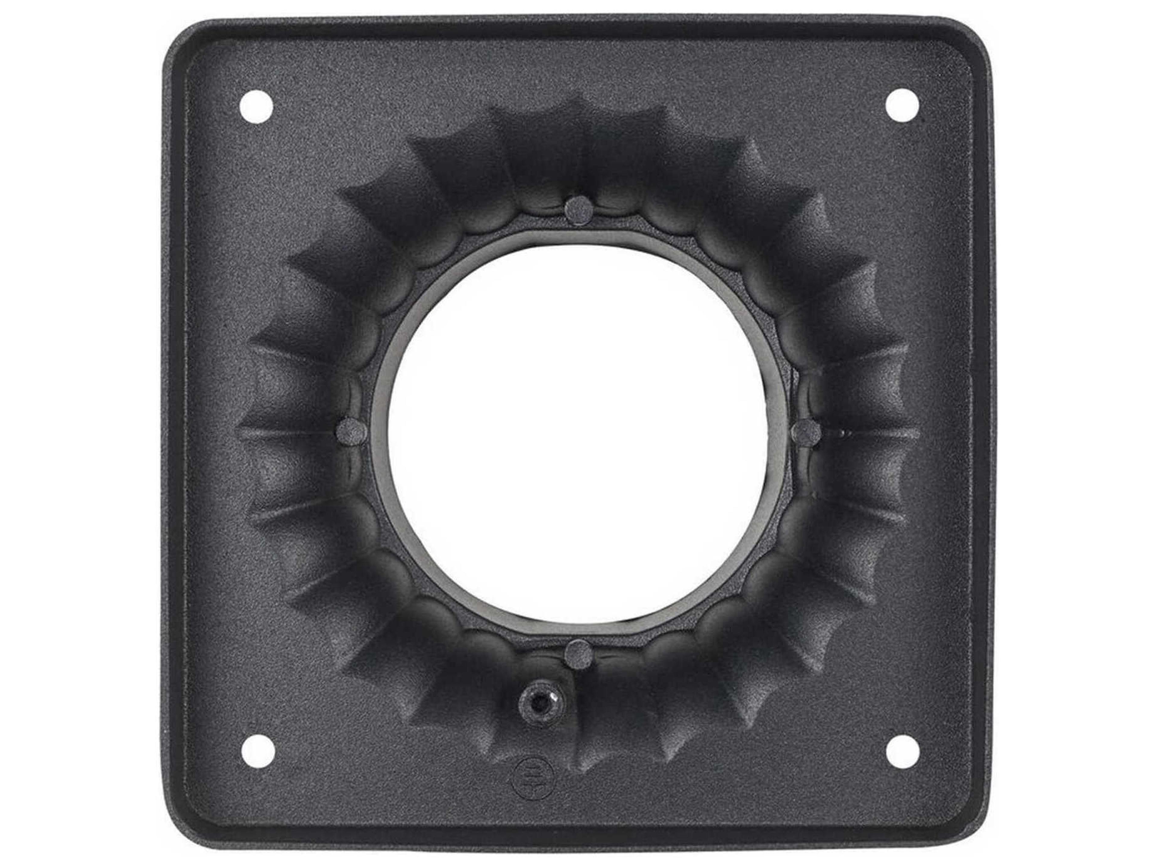 CWI Lighting Granville Black Pier Mount Base