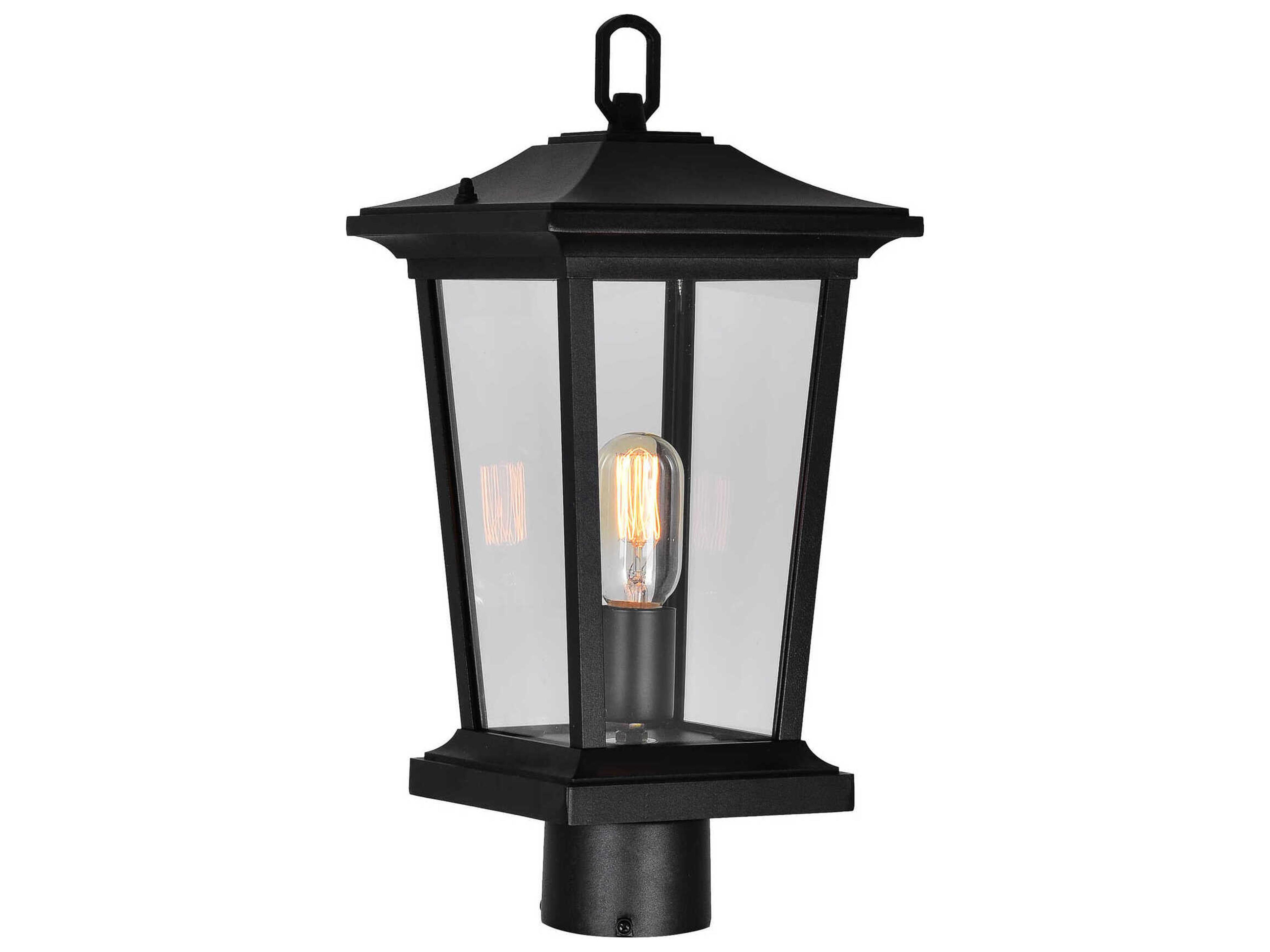 CWI Lighting Leawood 1-Light Outdoor Post Light