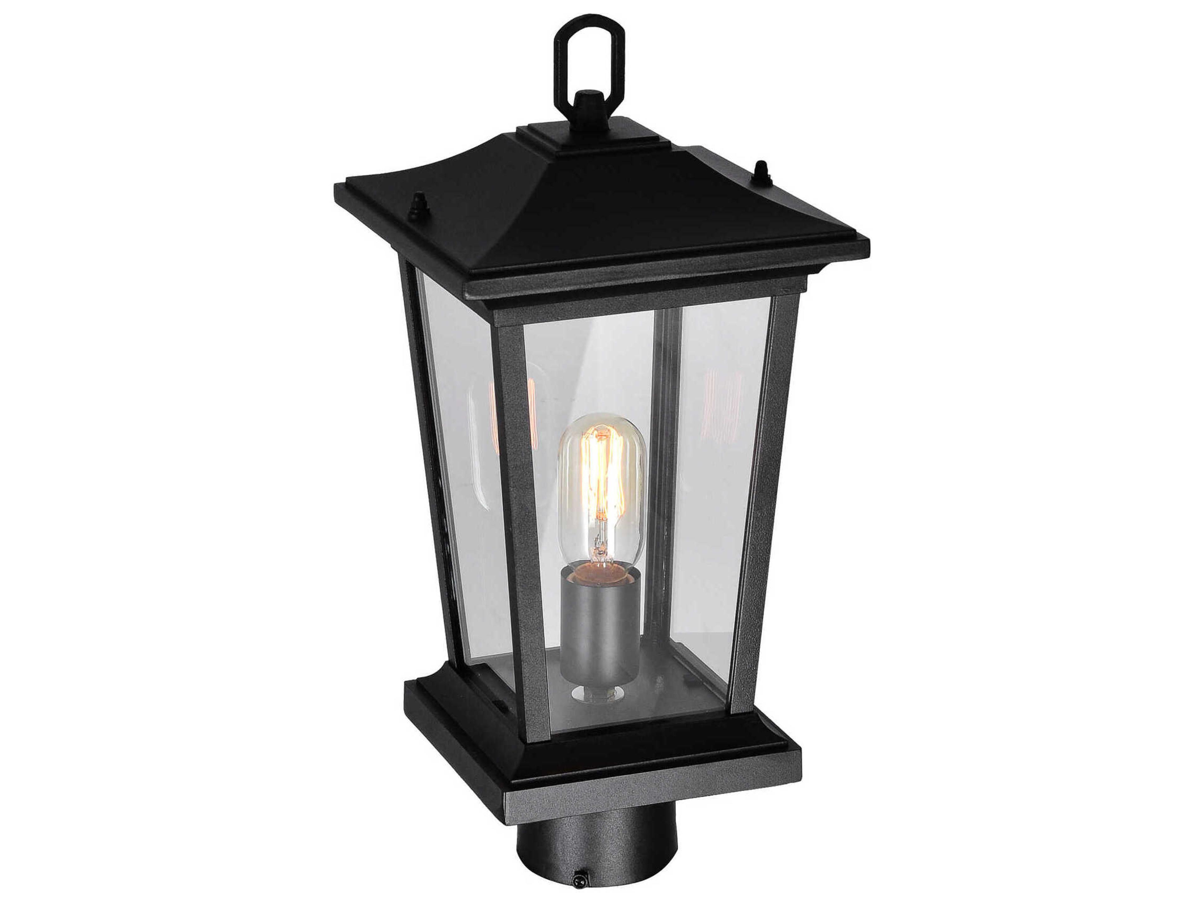 CWI Lighting Leawood 1-Light Outdoor Post Light