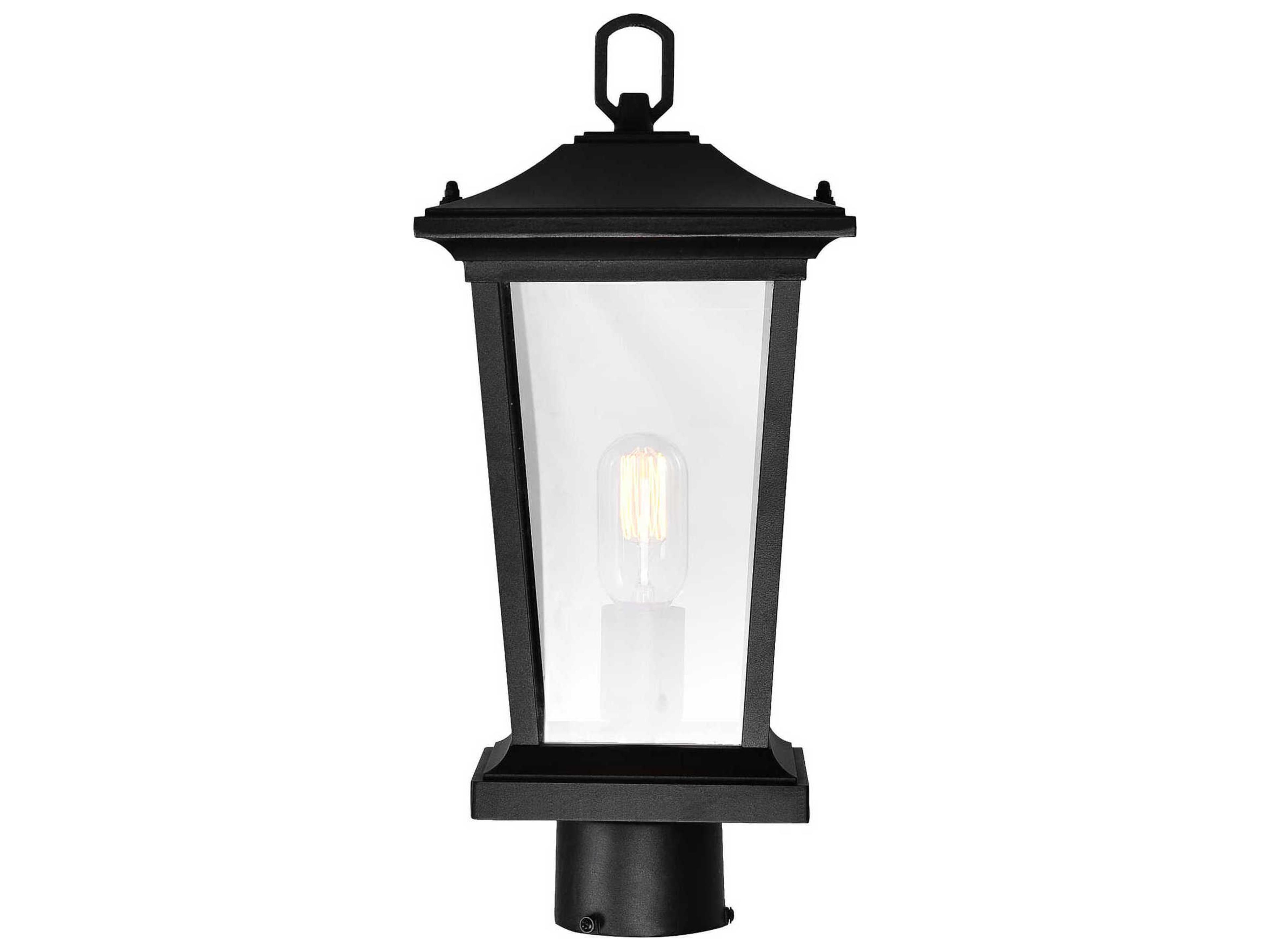 CWI Lighting Leawood 1-Light Outdoor Post Light