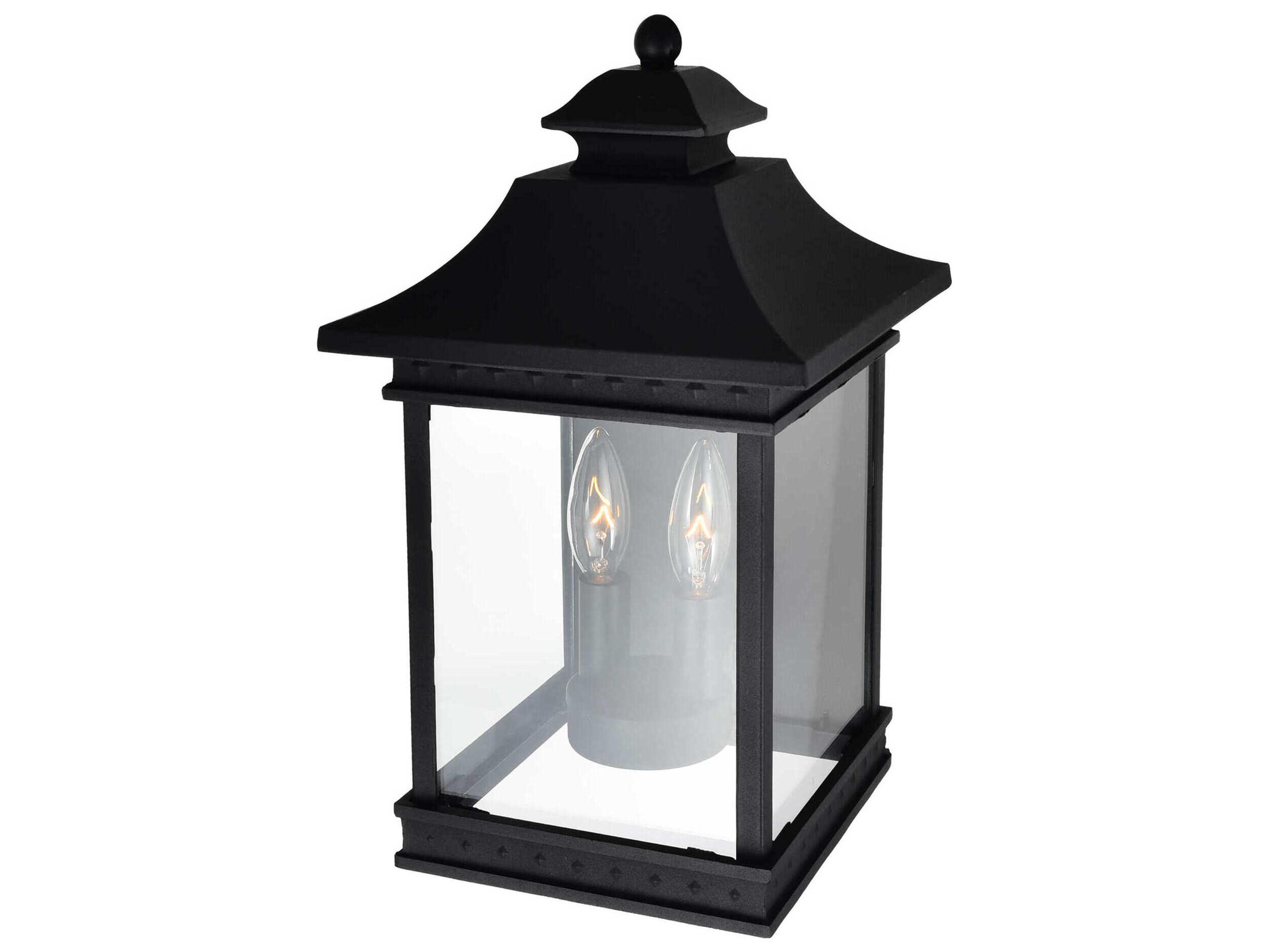 CWI Lighting Cleveland 2-Light Outdoor Wall Light