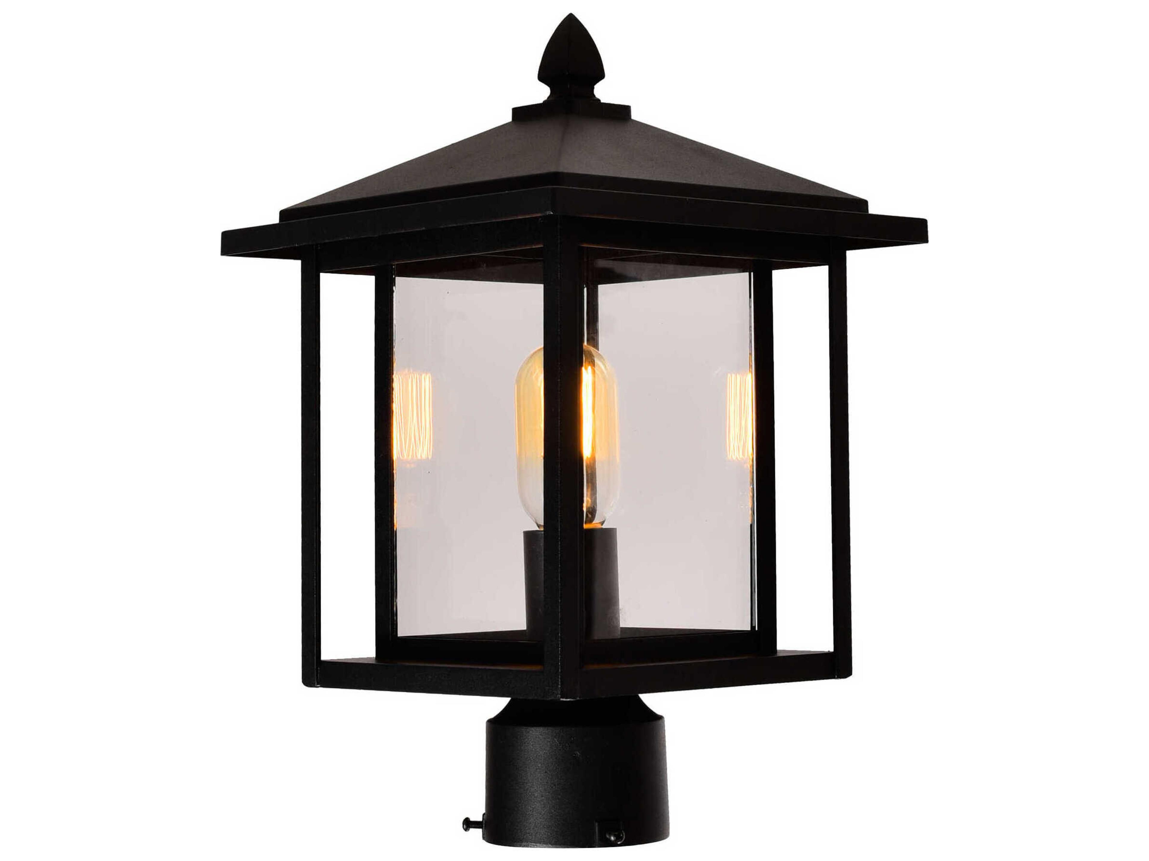 CWI Lighting Crawford 1-Light Outdoor Post Light