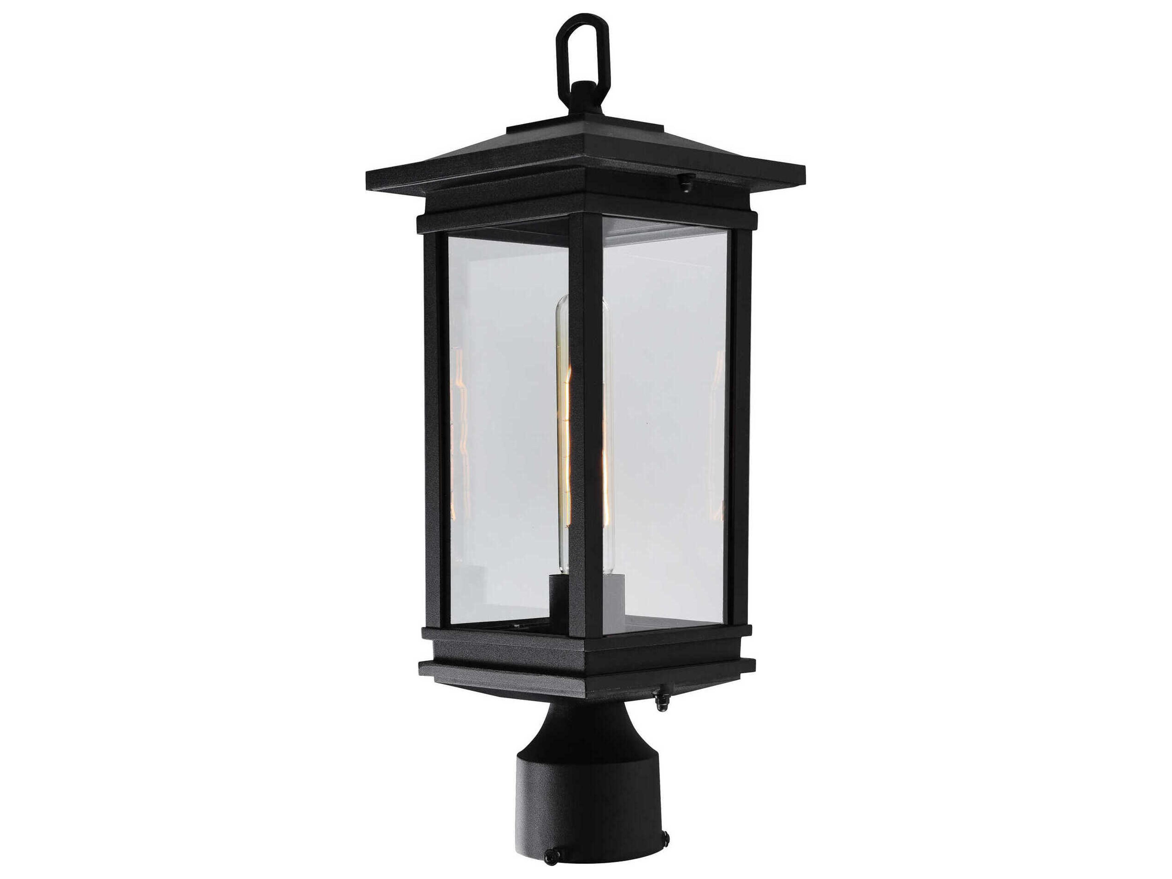 CWI Lighting Oakwood 1-Light Outdoor Post Light