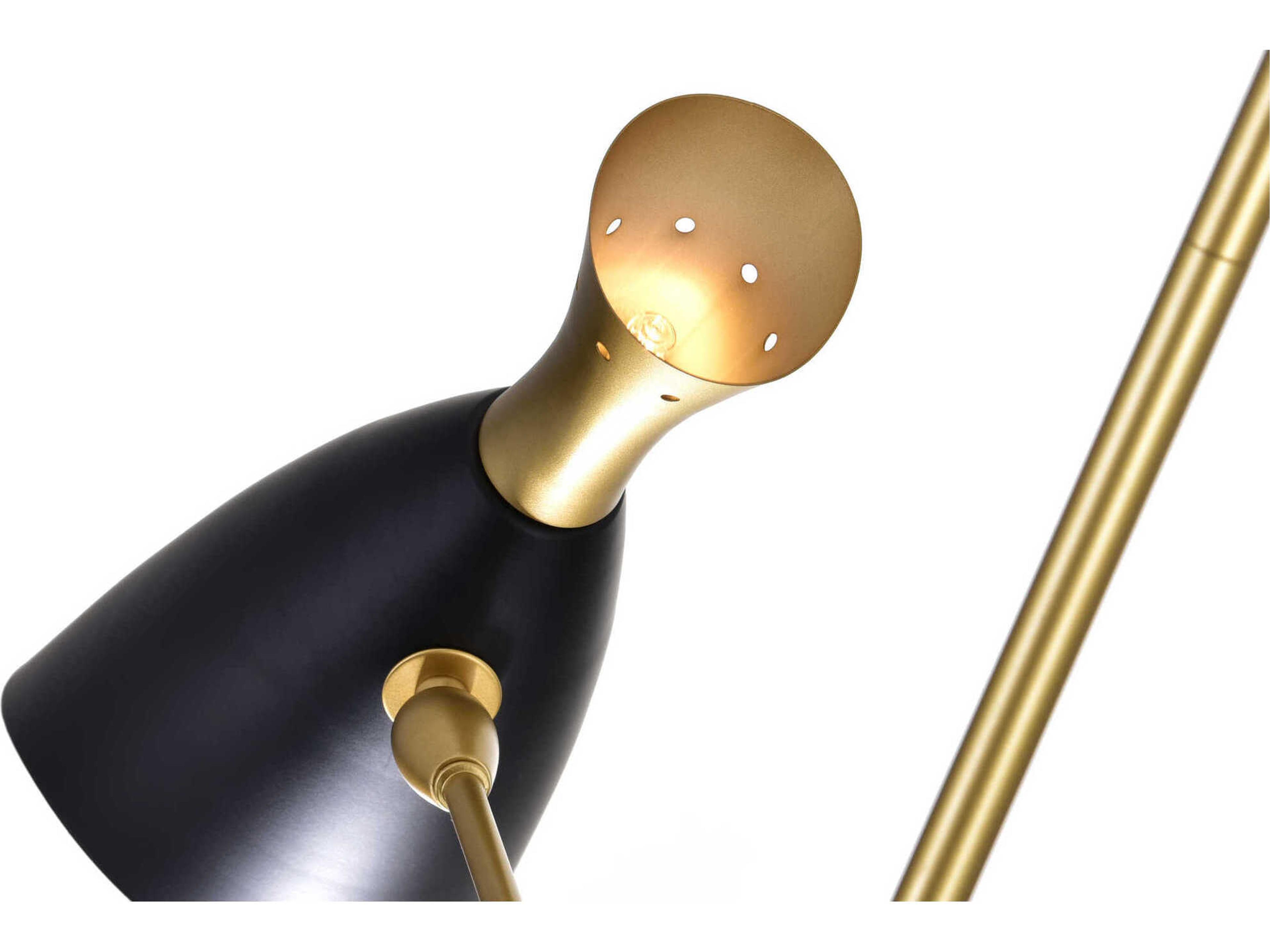 CWI Lighting Rolin 18-Light Matte Black Satin Gold Chandelier