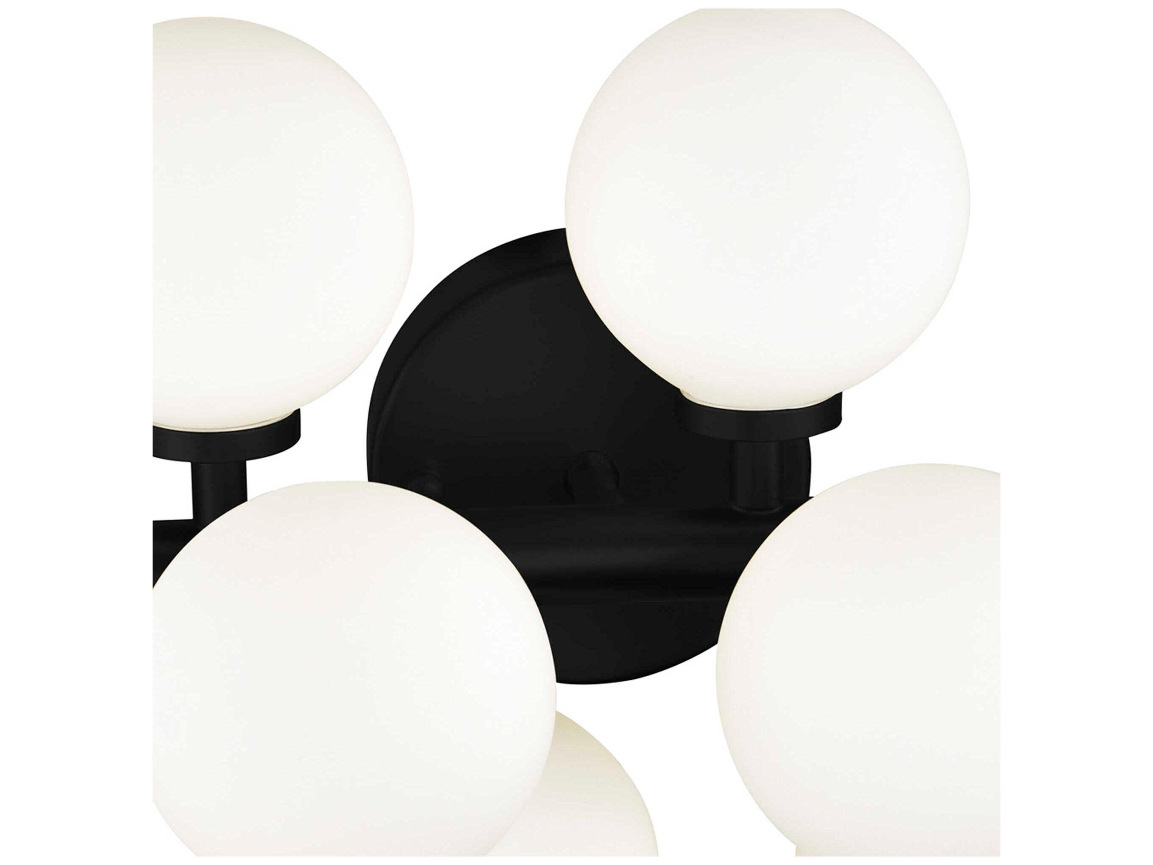 CWI Lighting Arya 17-Light Black Vanity Light