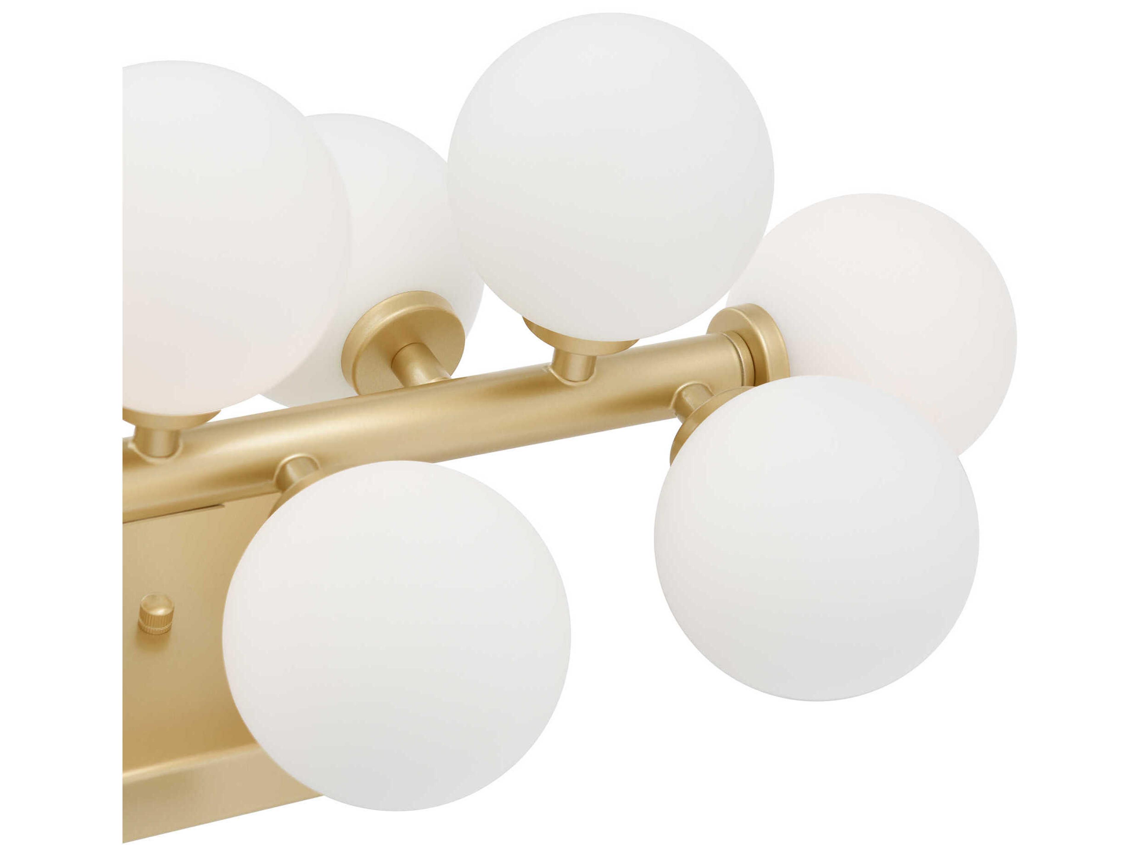 CWI Lighting Arya 17-Light Satin Gold Vanity Light