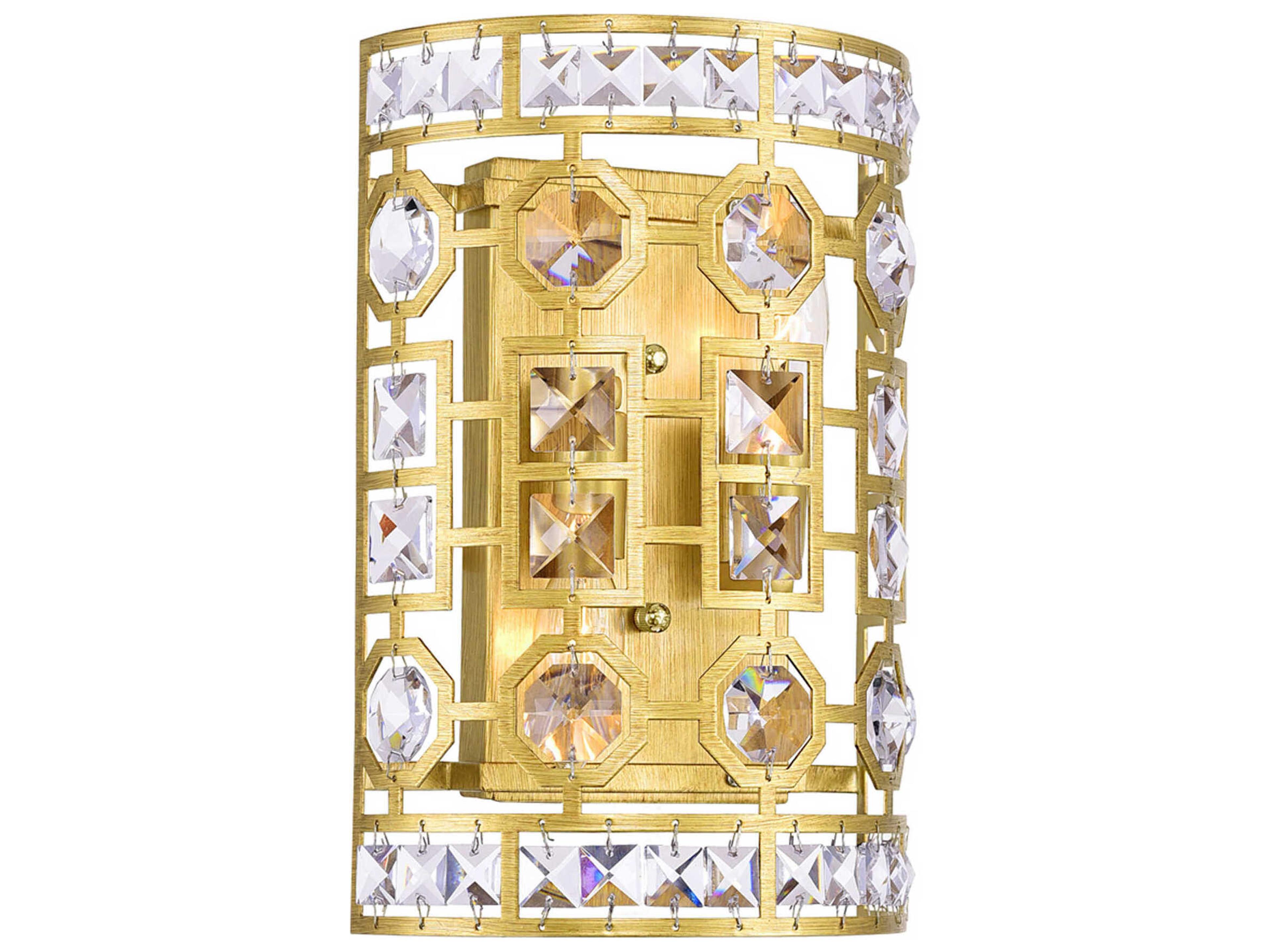 Belinda 2-Light Champagne Gold Vanity Light